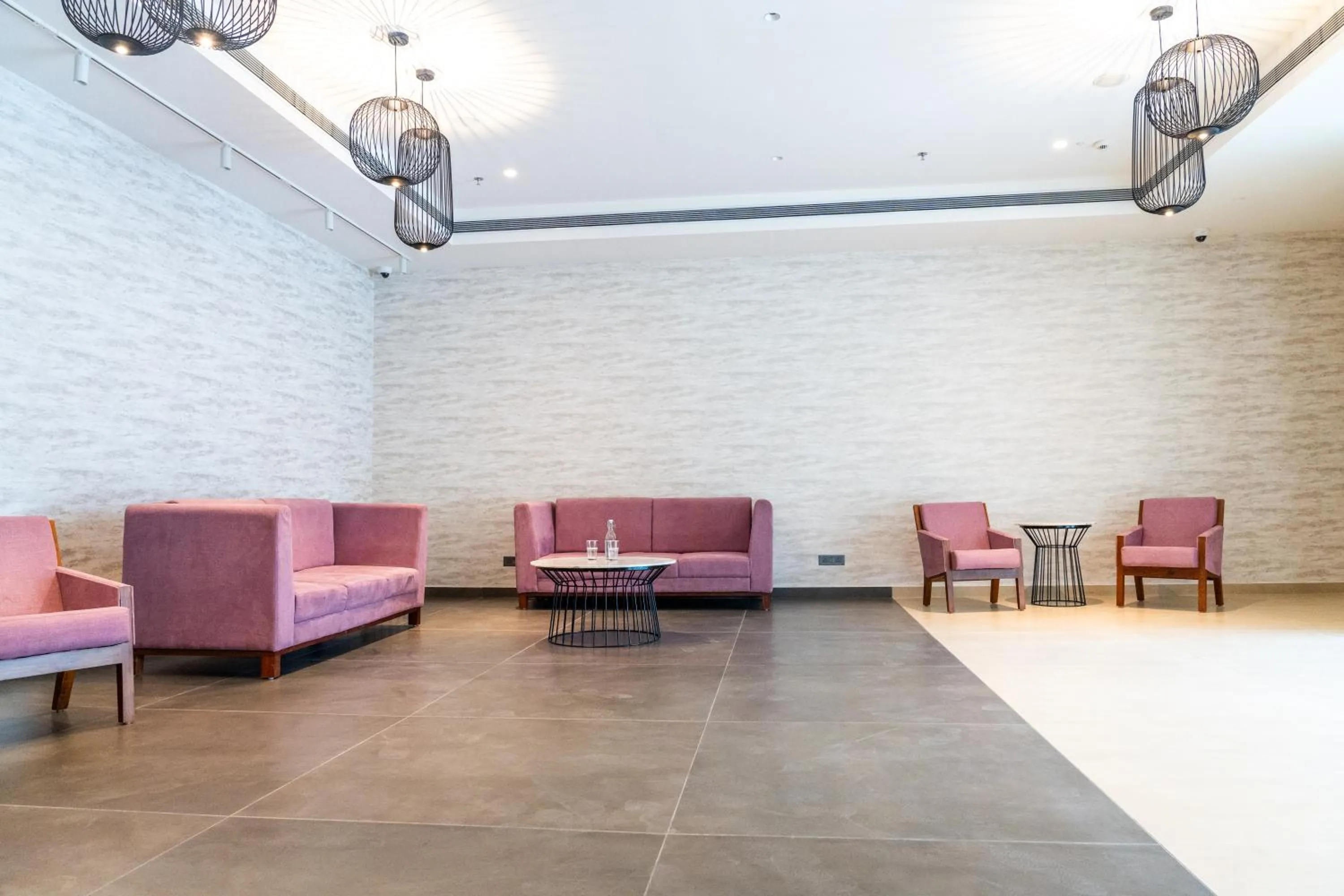 Seating area in Lilac Hotel Guruvayur