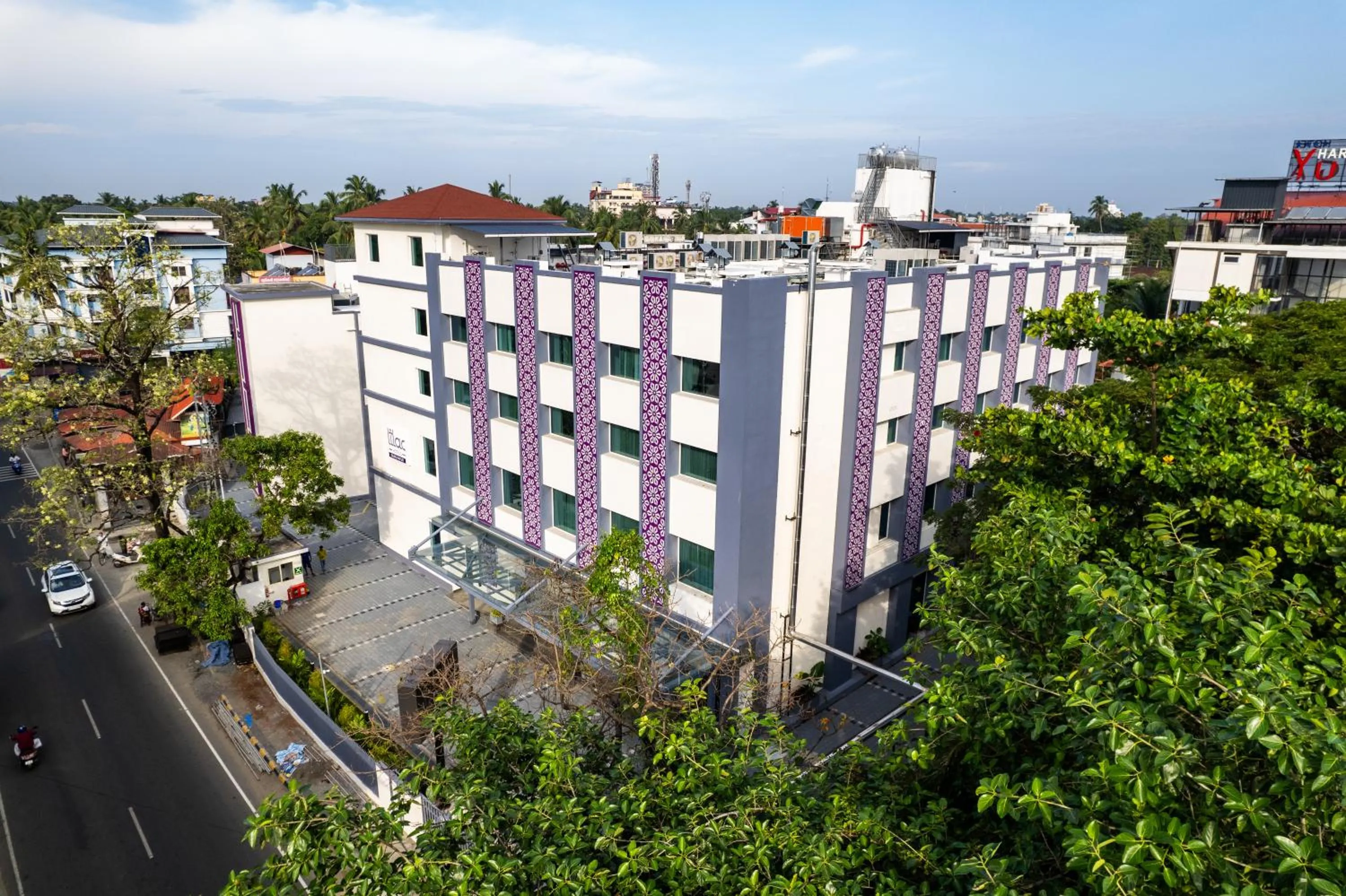 Property building in Lilac Hotel Guruvayur