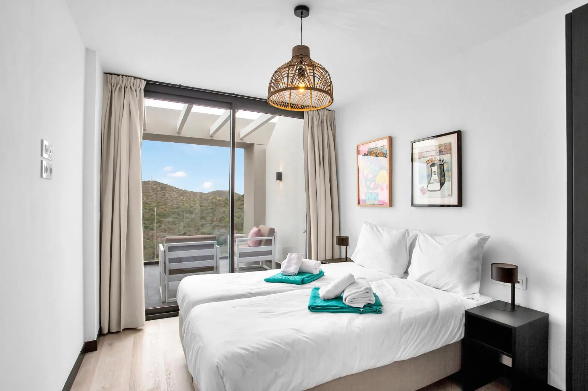 Bed in Hacienda el Sueno