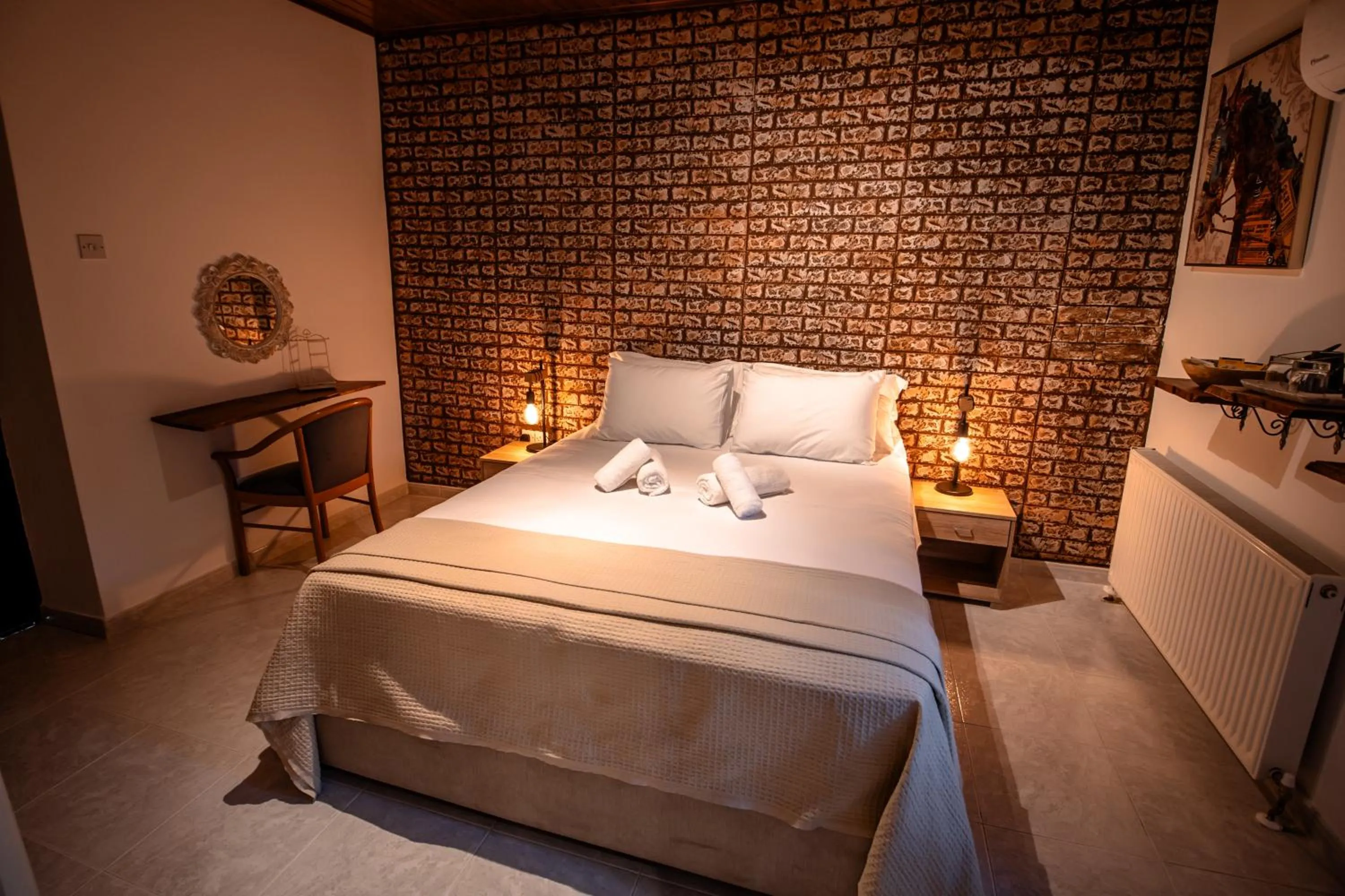 Bed in Pine View Boutique Hotel Adults Only