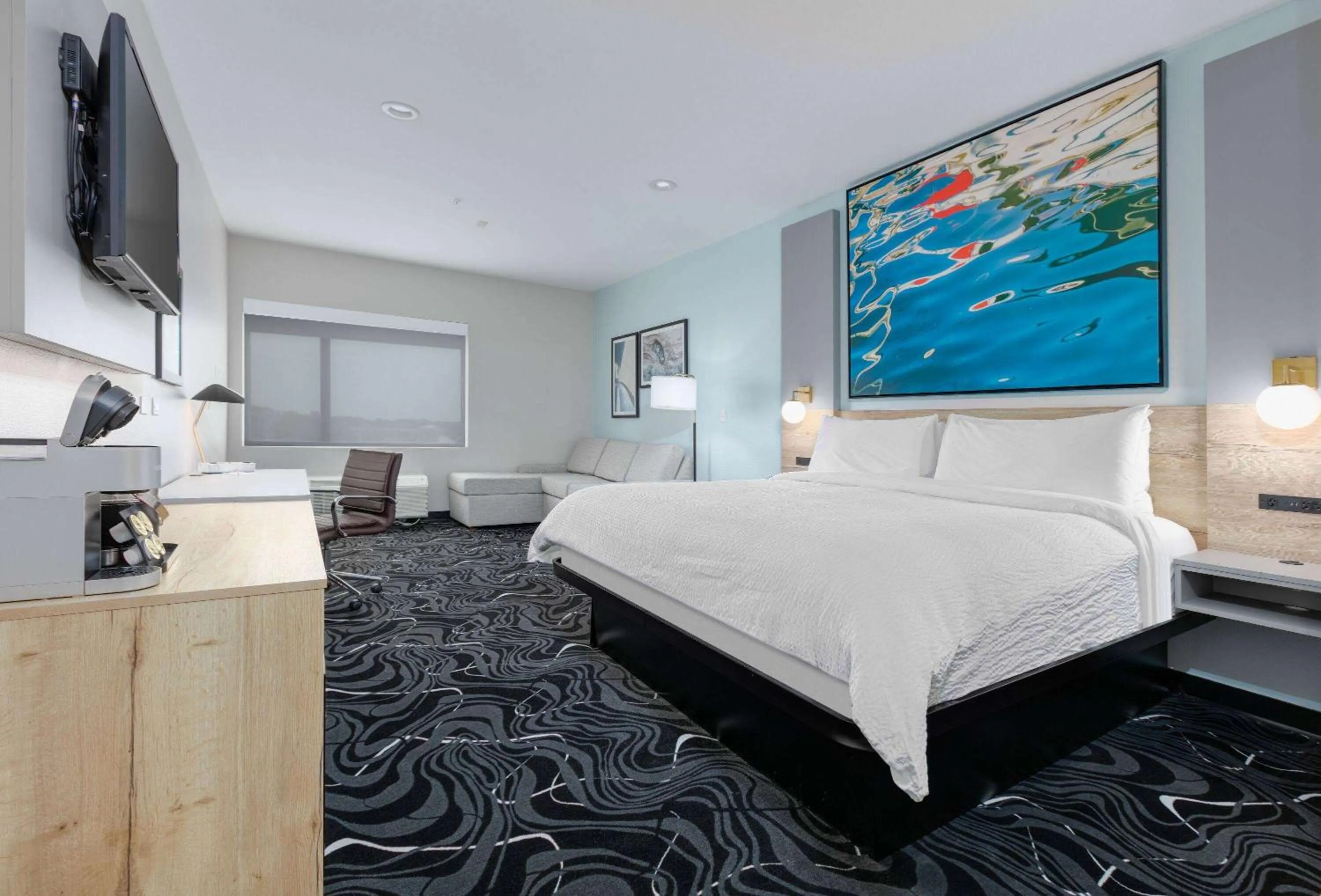 Bed in The Elm, a Ramada by Wyndham