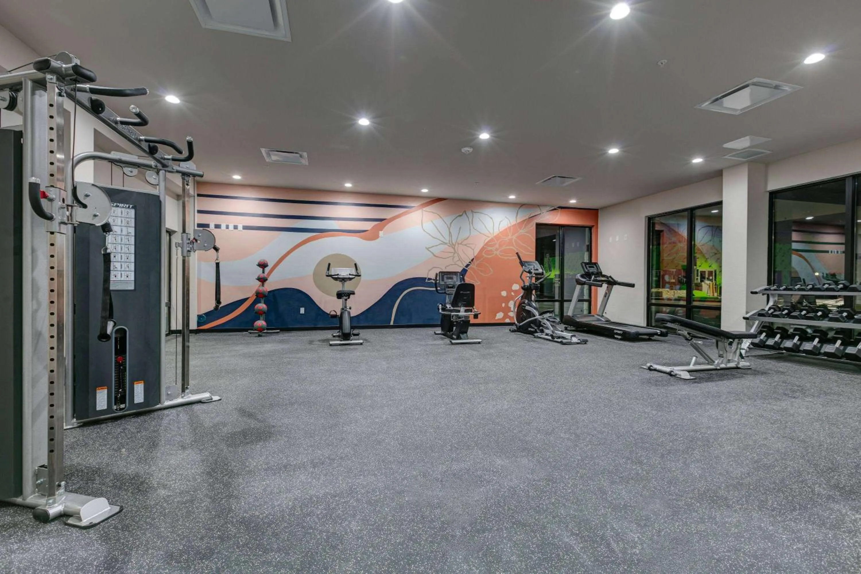 Fitness centre/facilities in The Elm, a Ramada by Wyndham