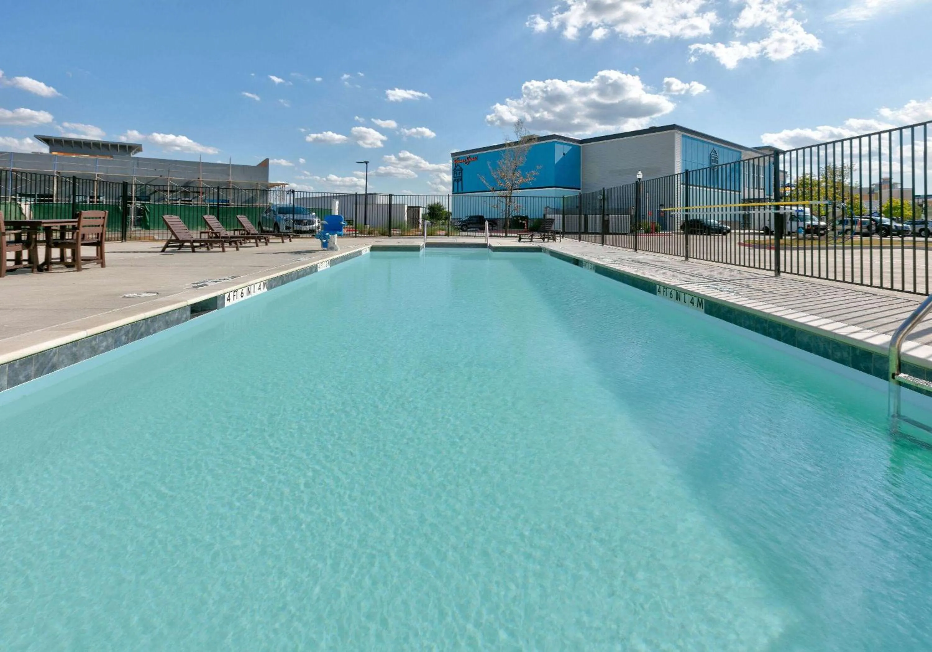 Pool view in The Elm, a Ramada by Wyndham