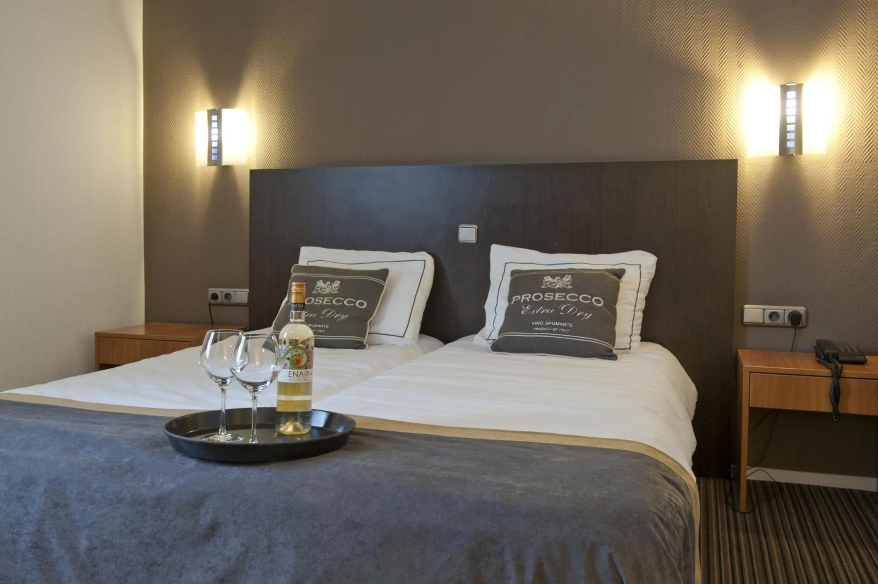 Bed in Hotel Wapen van Delden
