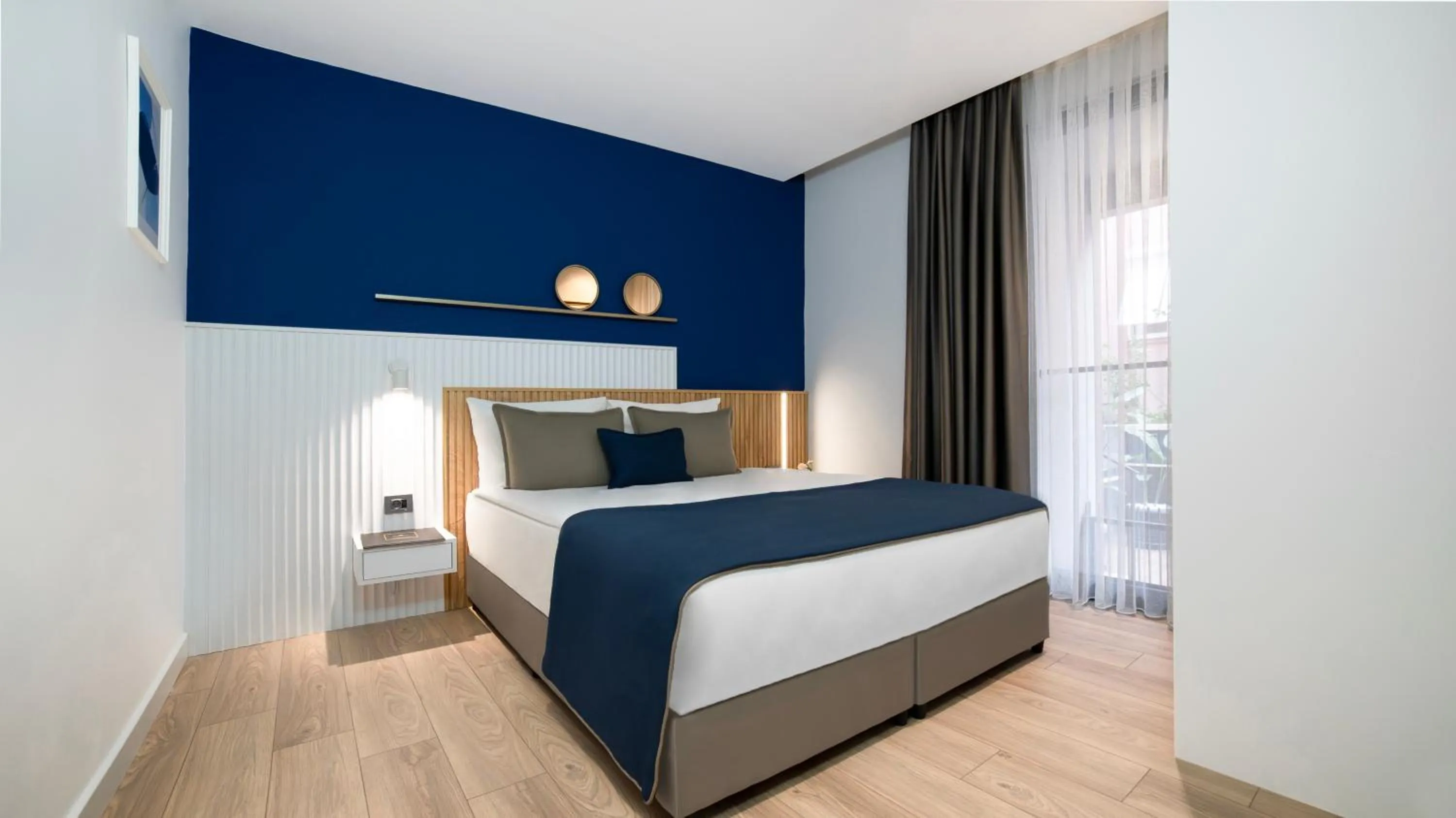 Bedroom, Bed in Stile Suite Marine Hotel