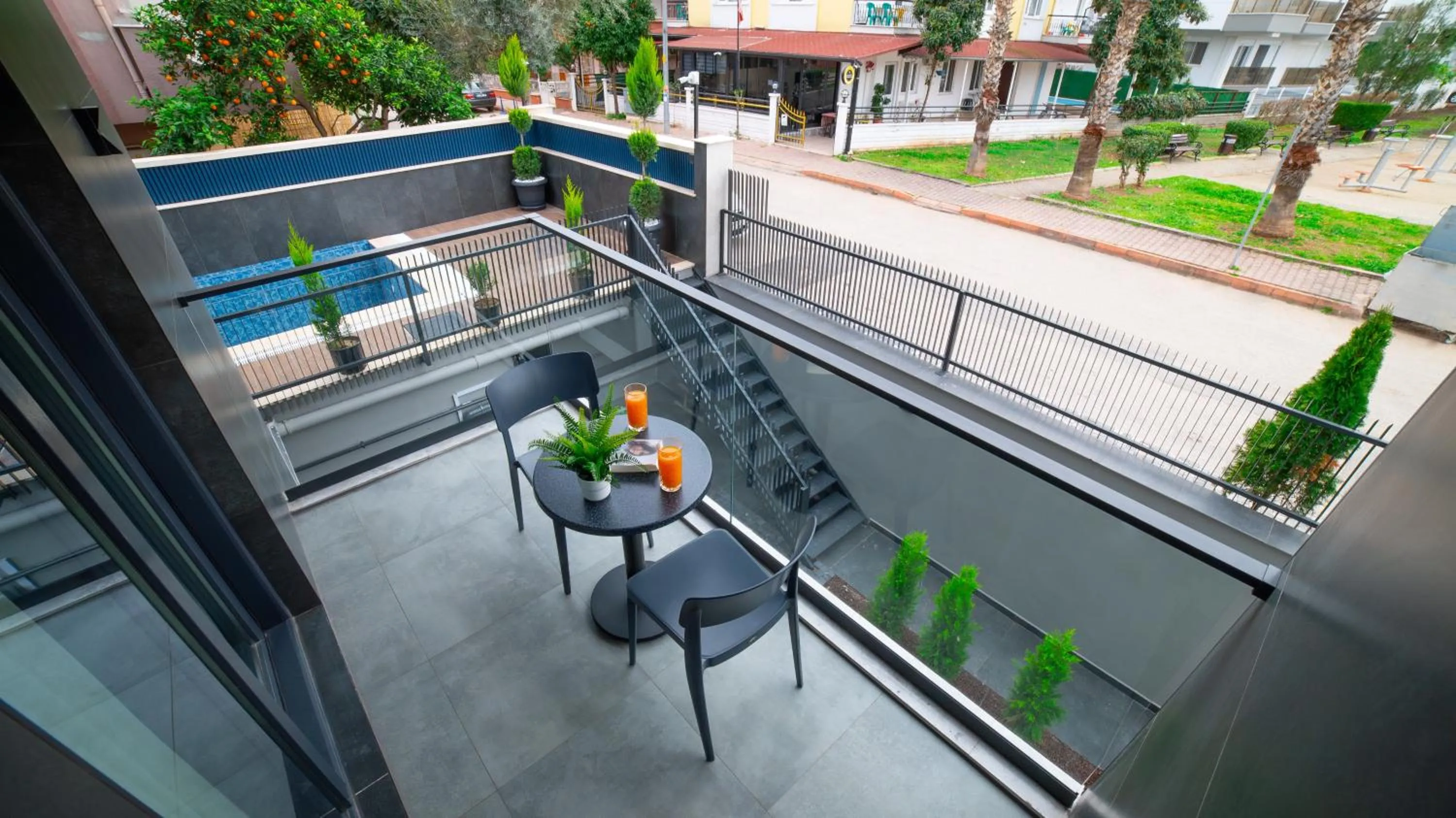 Balcony/Terrace in Stile Suite Marine Hotel