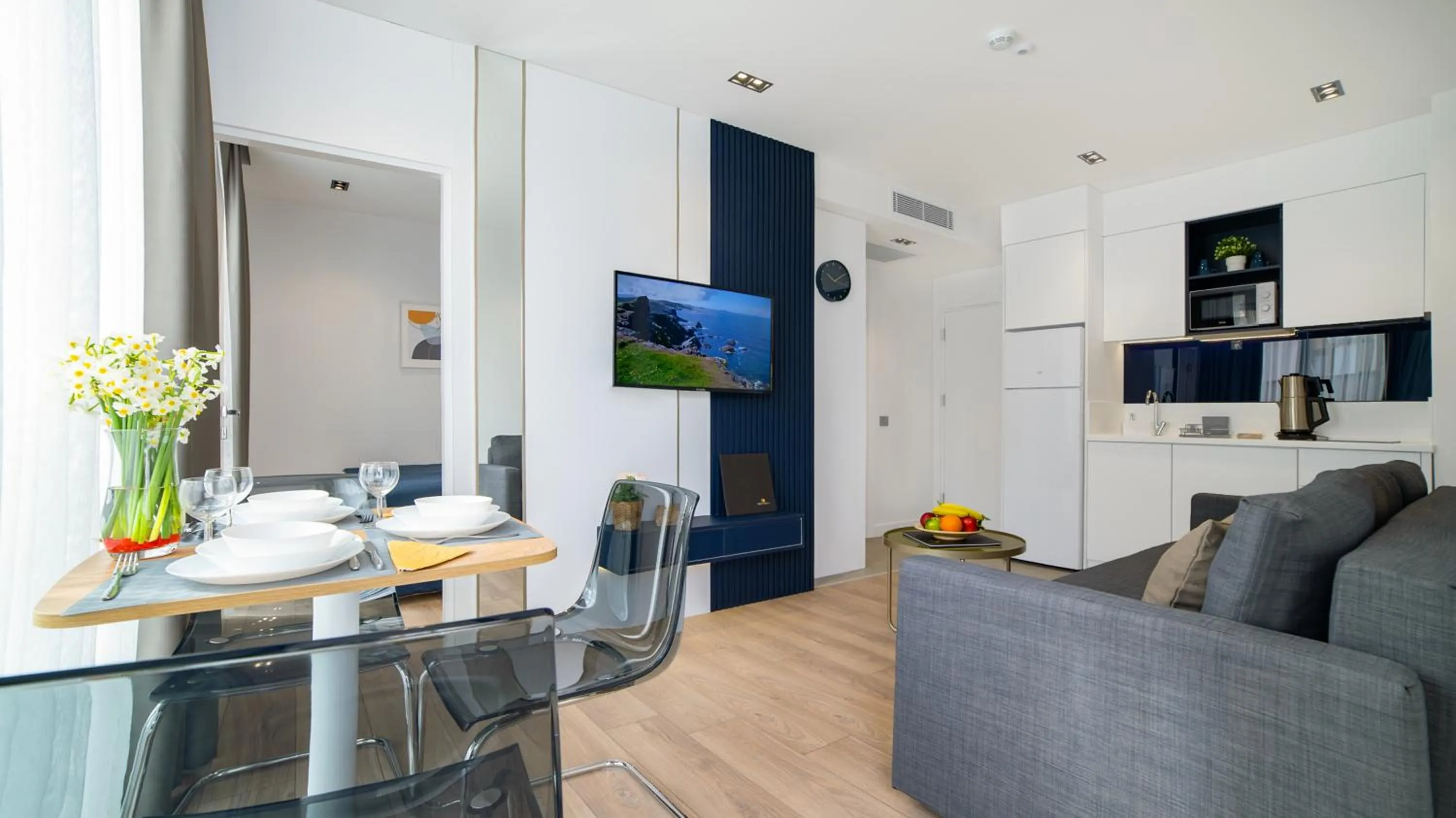 Living room in Stile Suite Marine Hotel