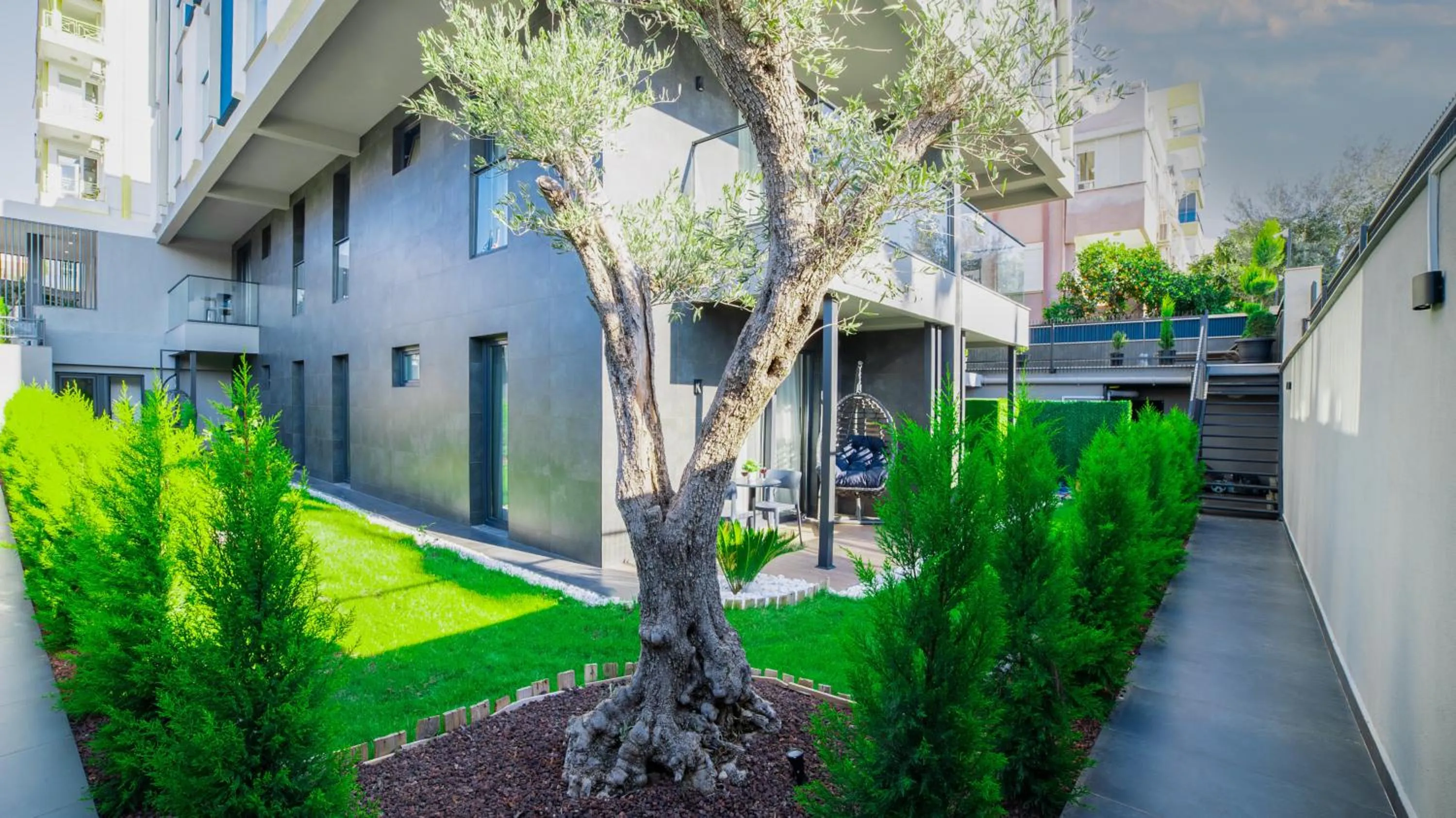 Garden view in Stile Suite Marine Hotel