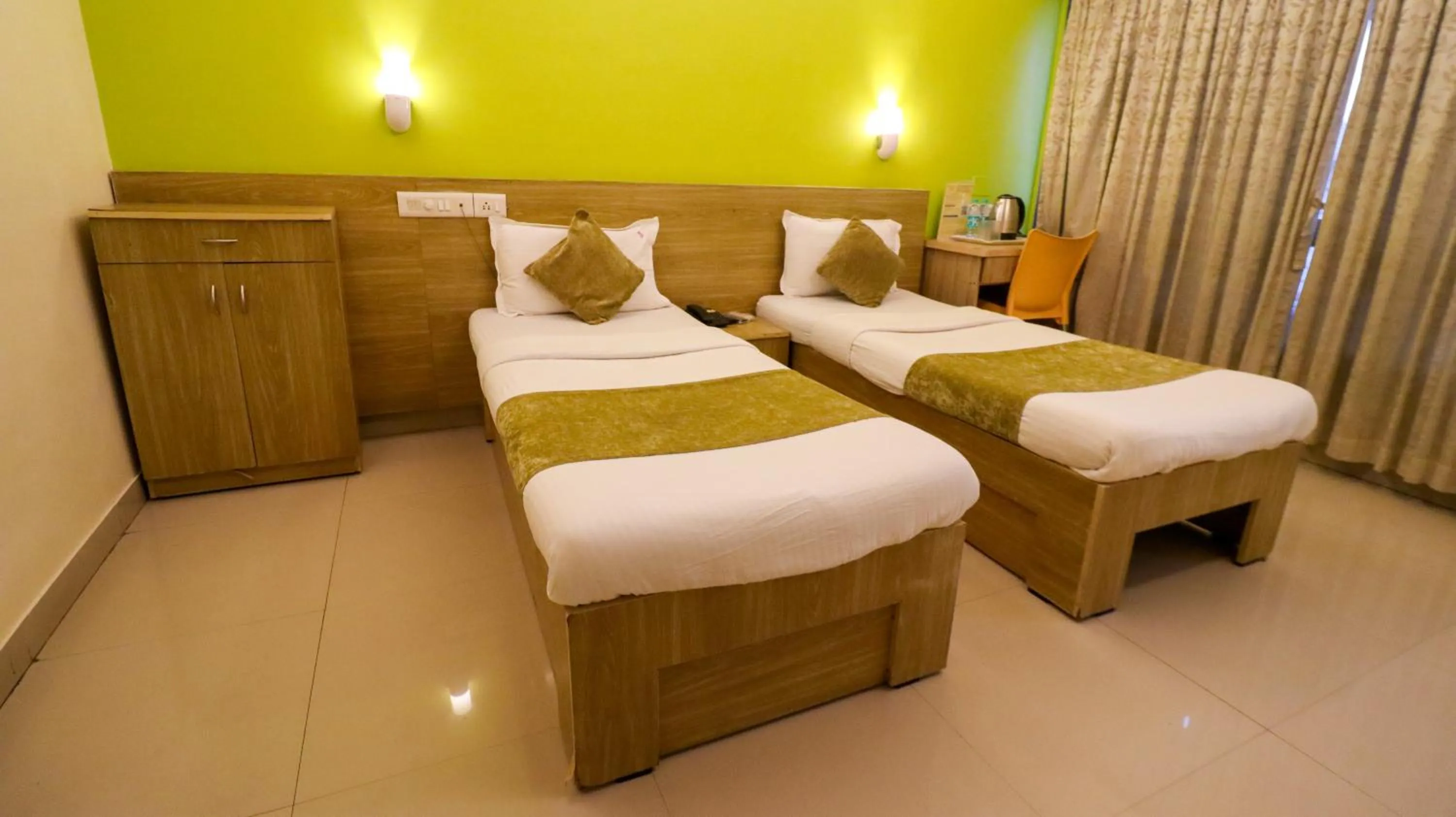 Bedroom, Bed in Tuliip Residency