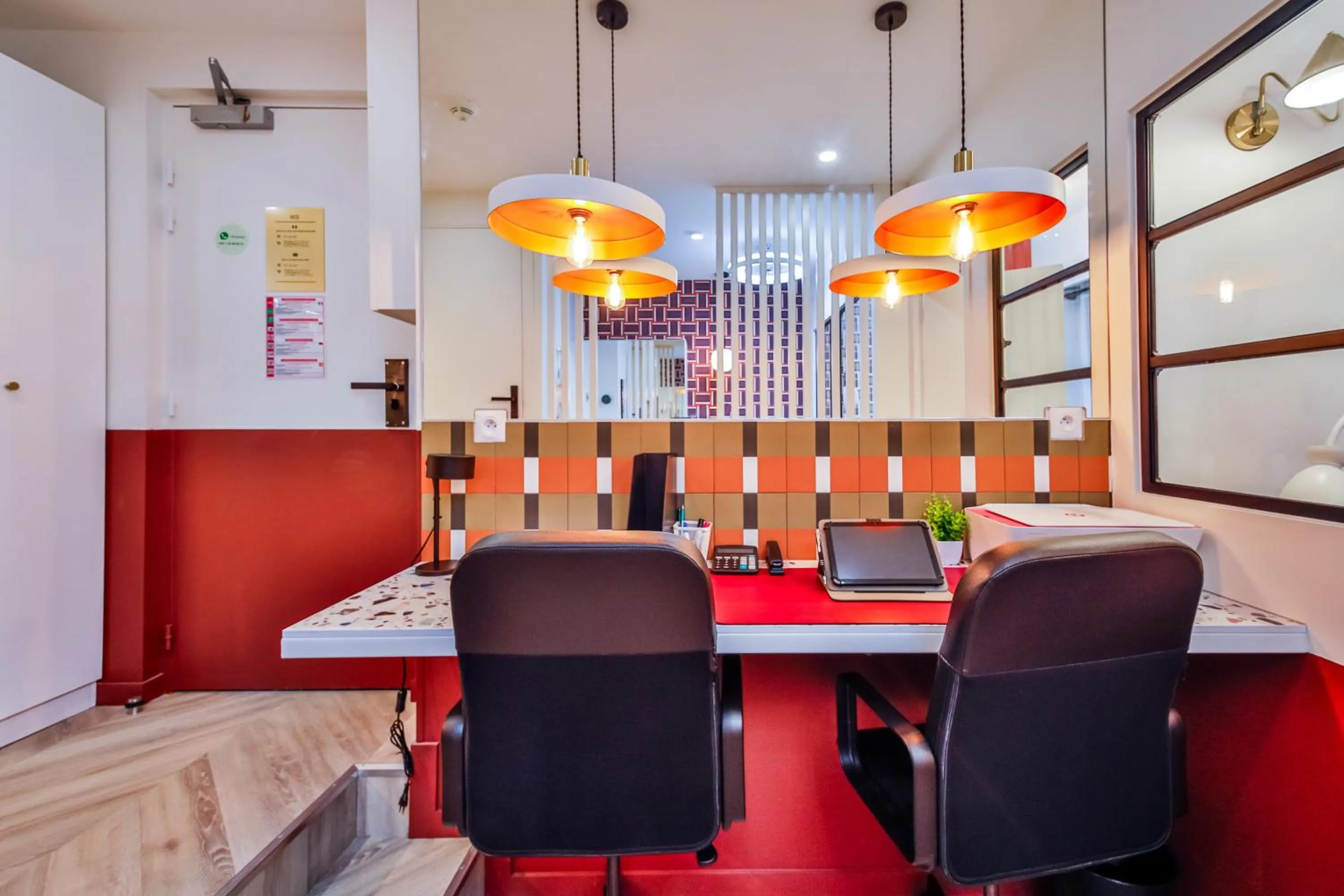 Living room in WS Molitor - Auteuil