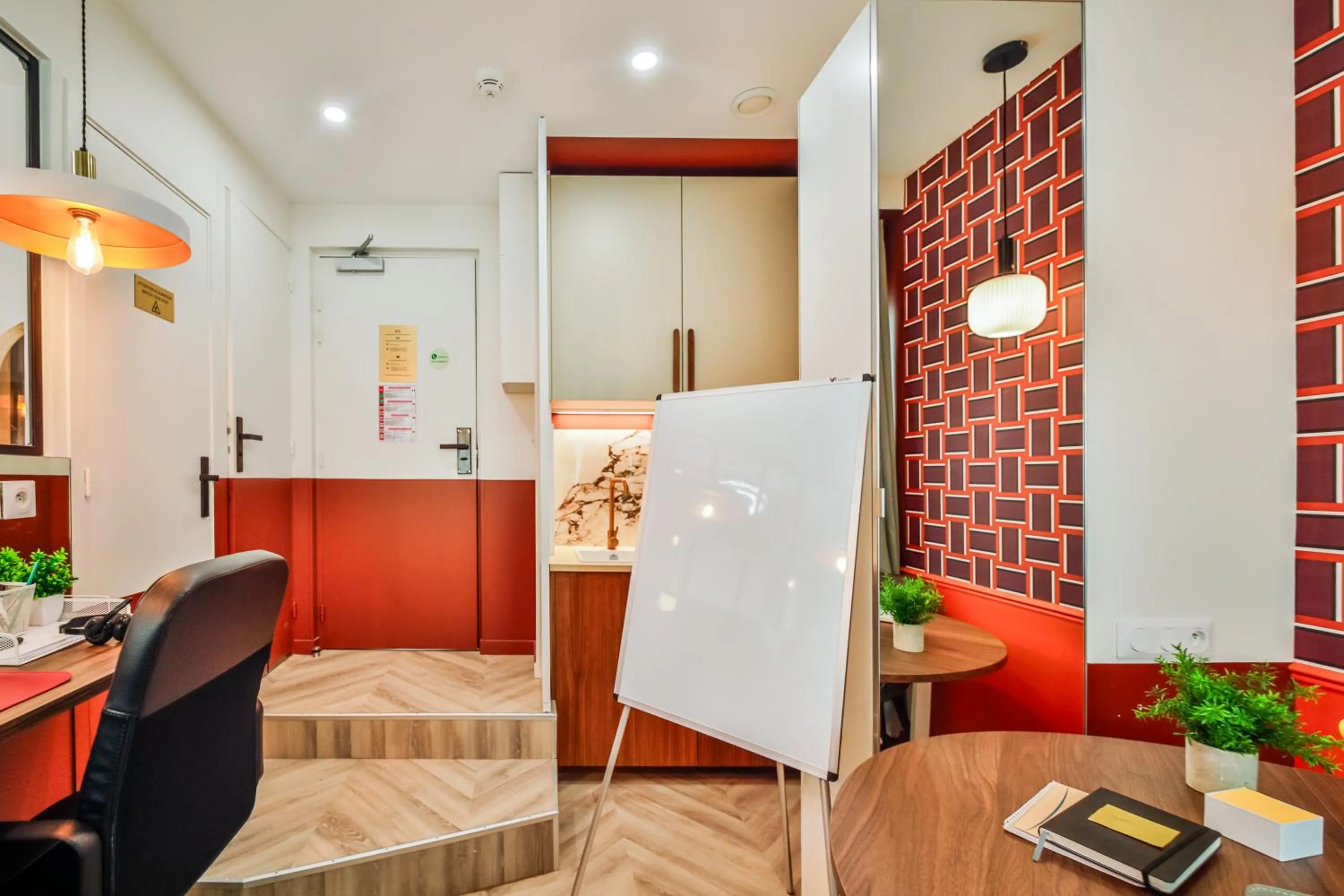 Living room in WS Molitor - Auteuil