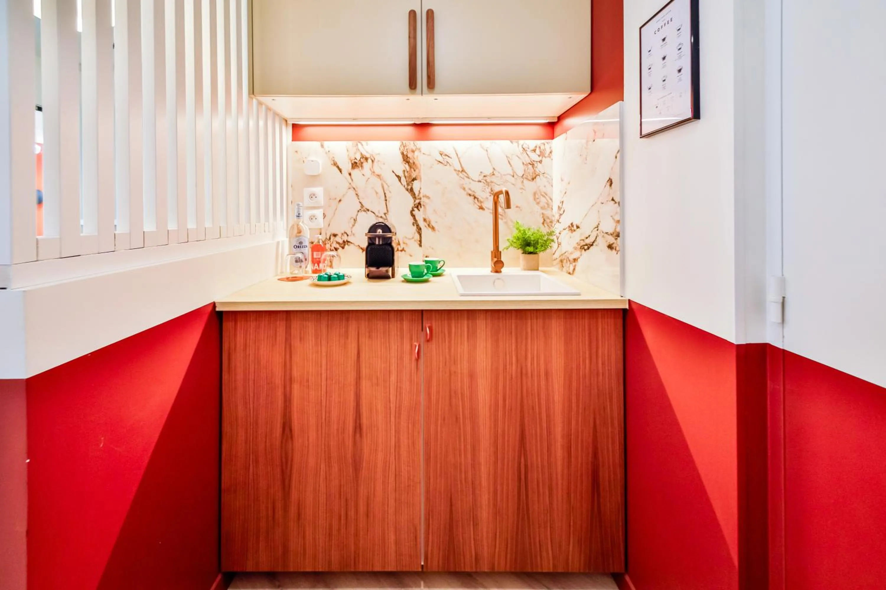 Kitchen or kitchenette in WS Molitor - Auteuil