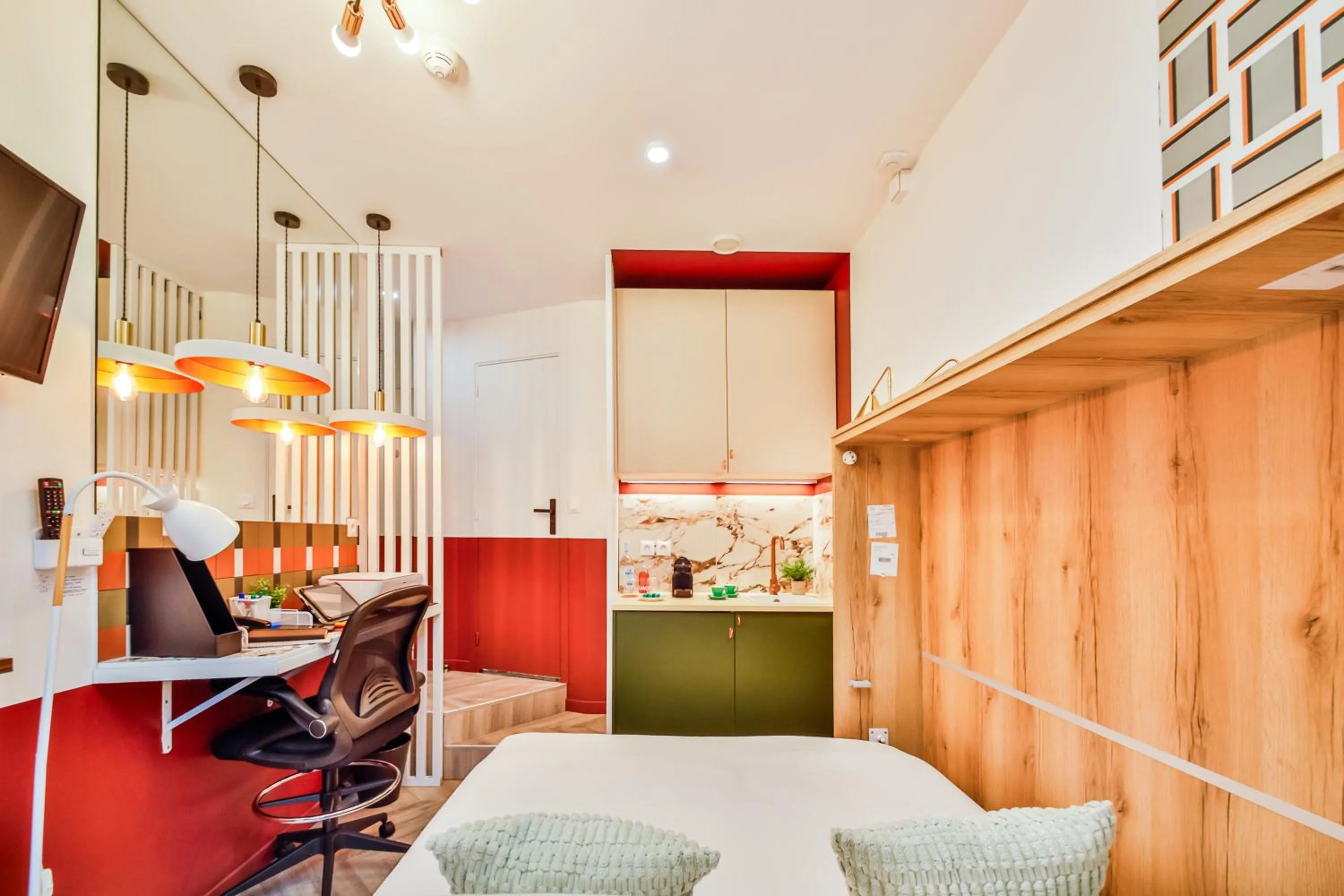 Living room in WS Molitor - Auteuil