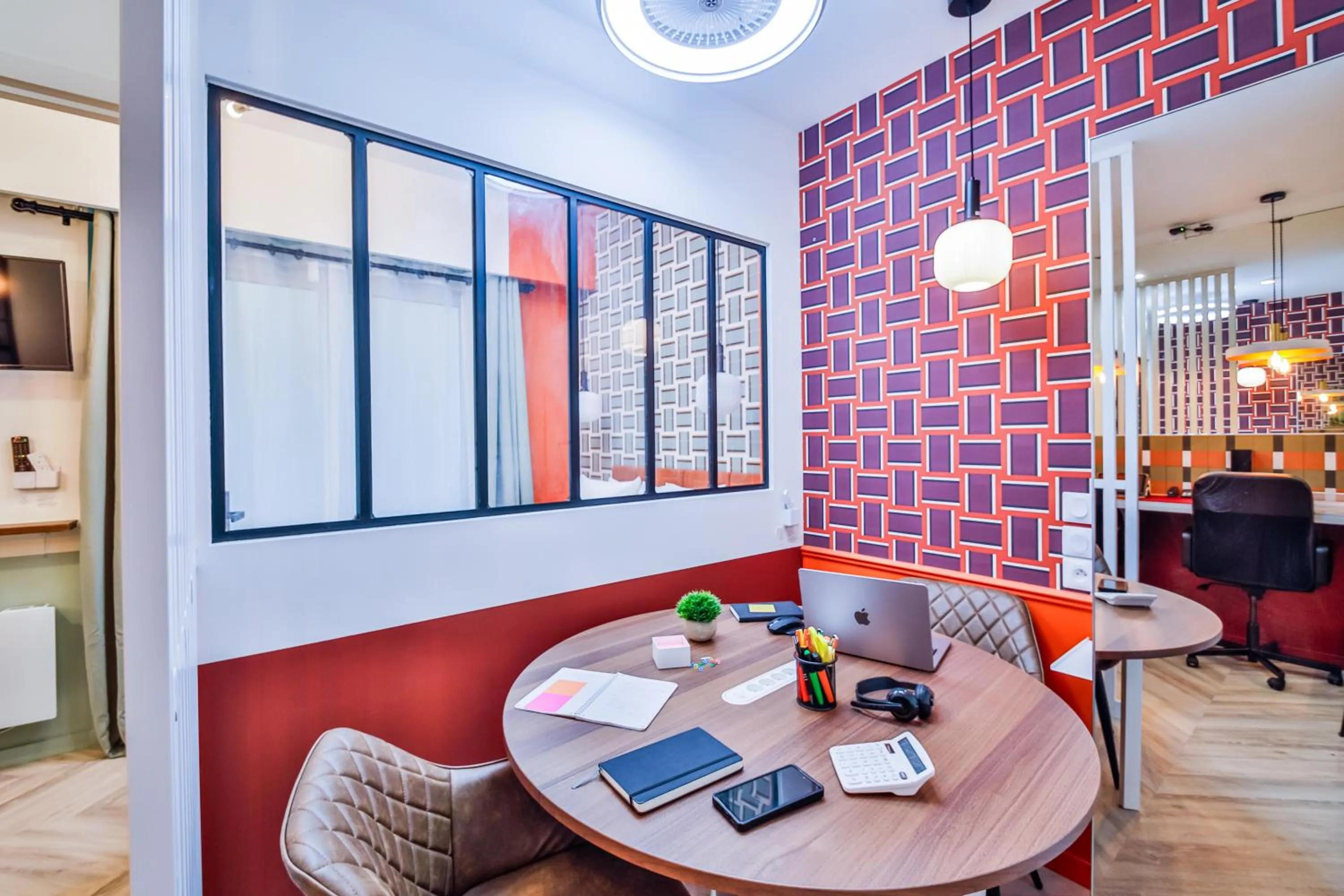 Living room in WS Molitor - Auteuil