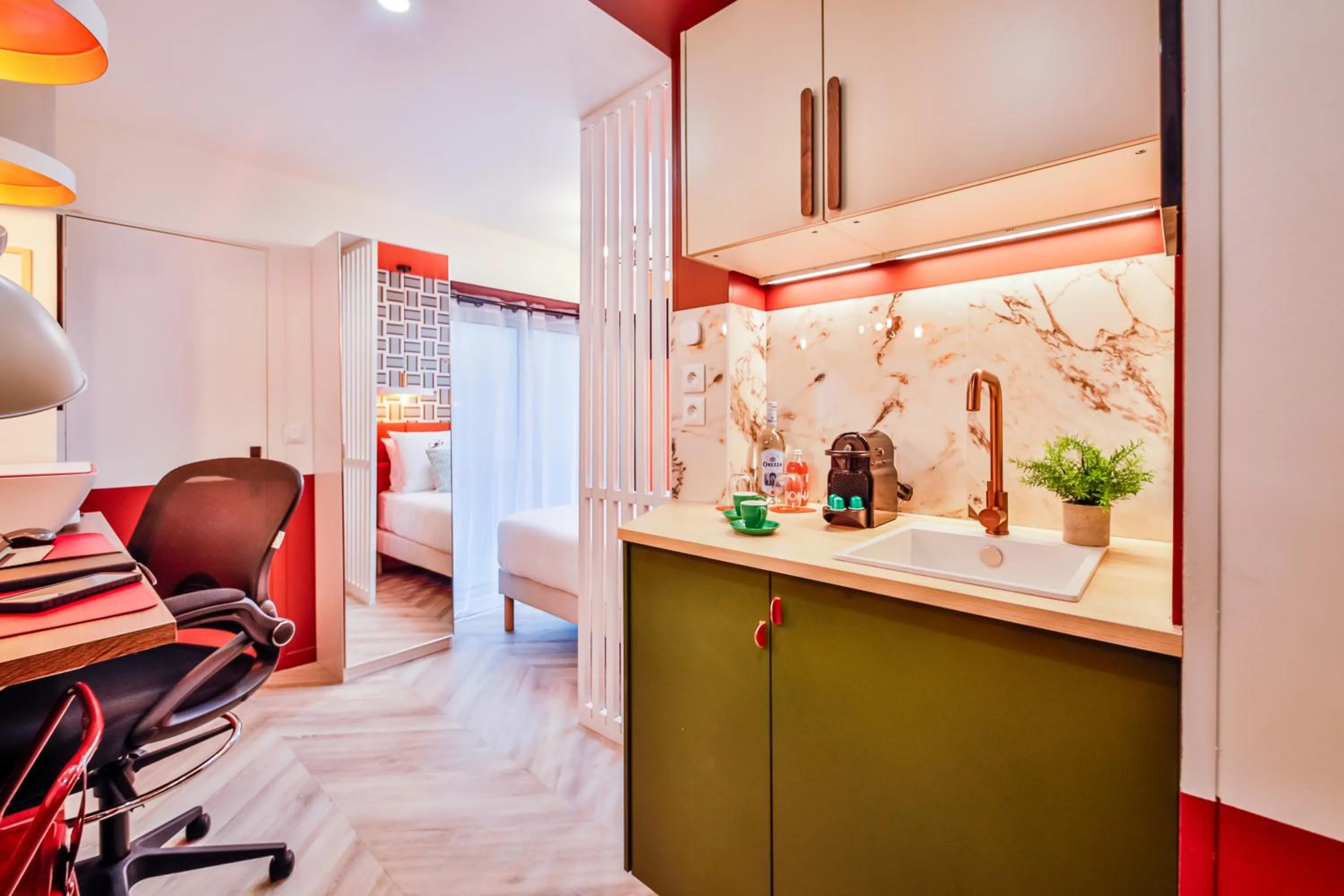 Kitchen or kitchenette in WS Molitor - Auteuil