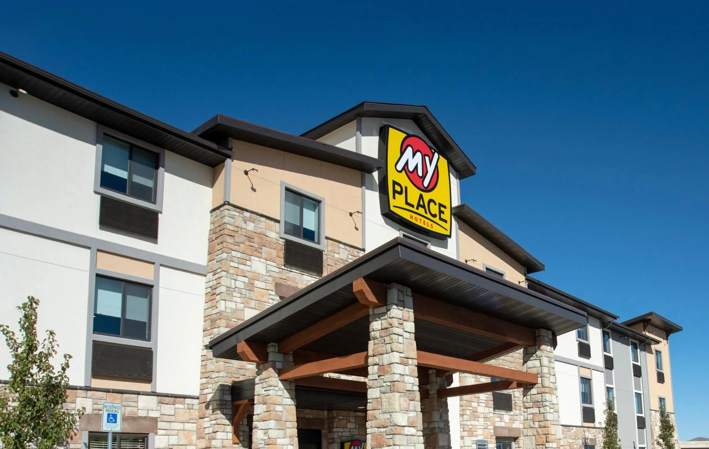 Property building in My Place Hotel-Idaho Falls, ID