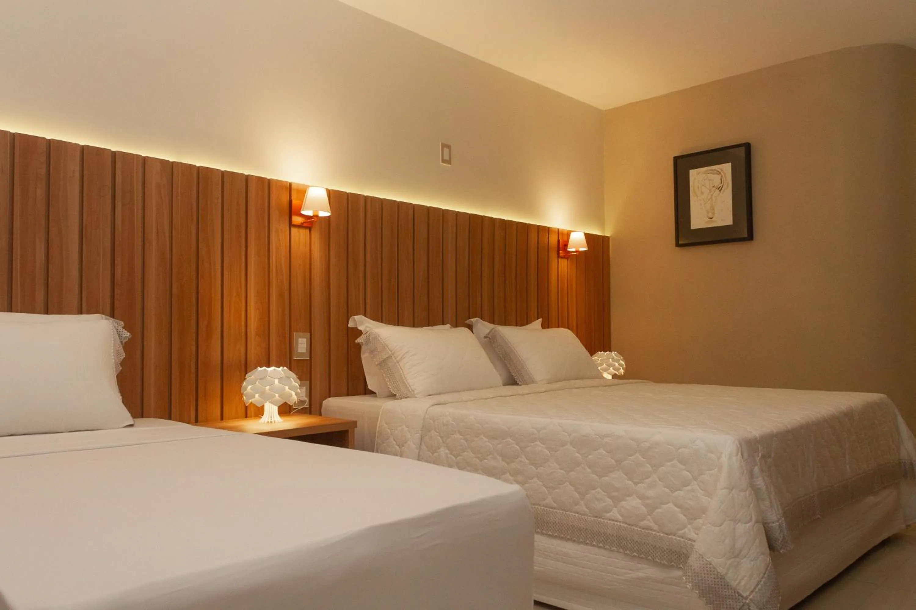 Bed in Principe do Mutá Hotel Design