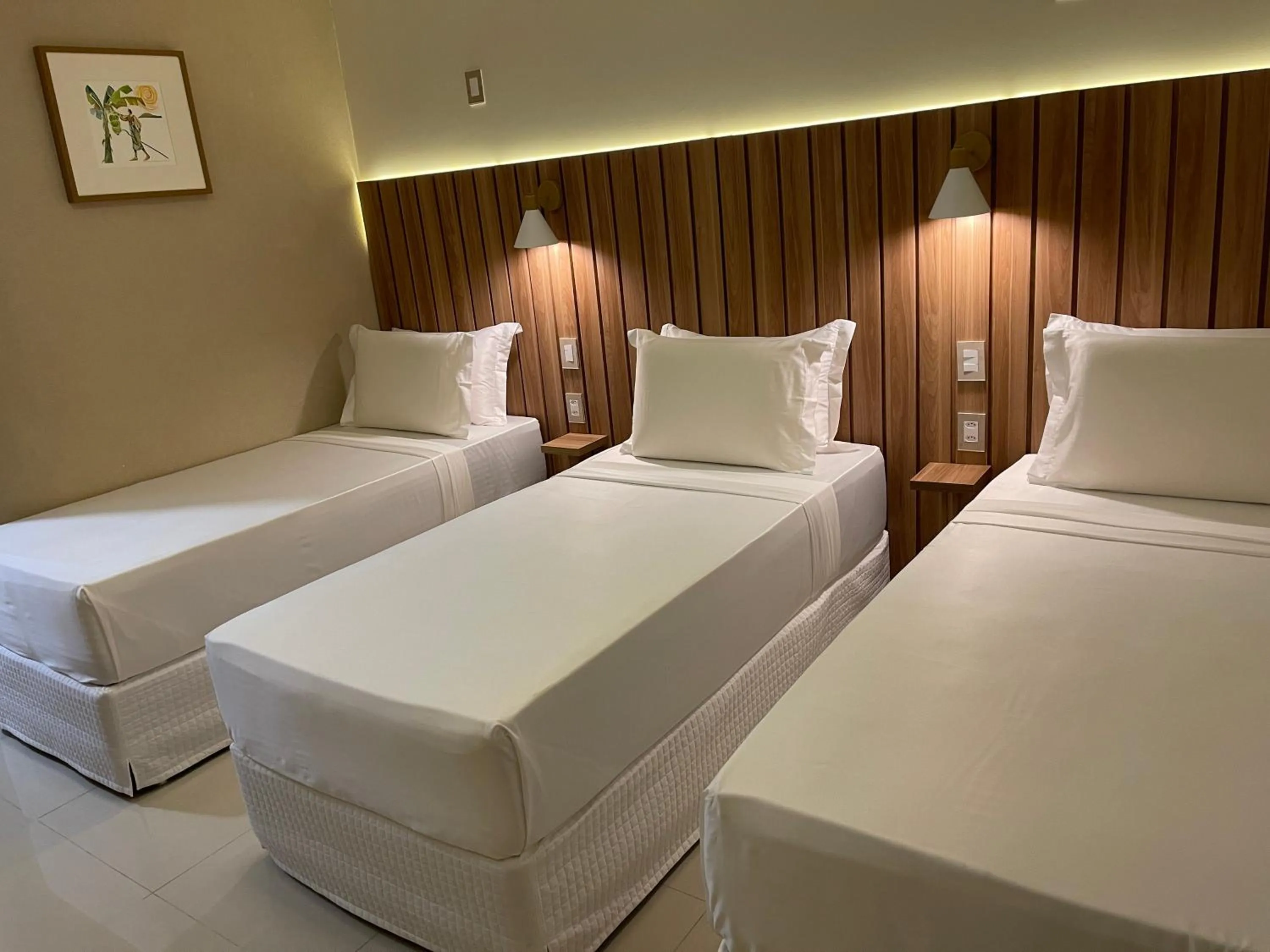 Bed in Principe do Mutá Hotel Design