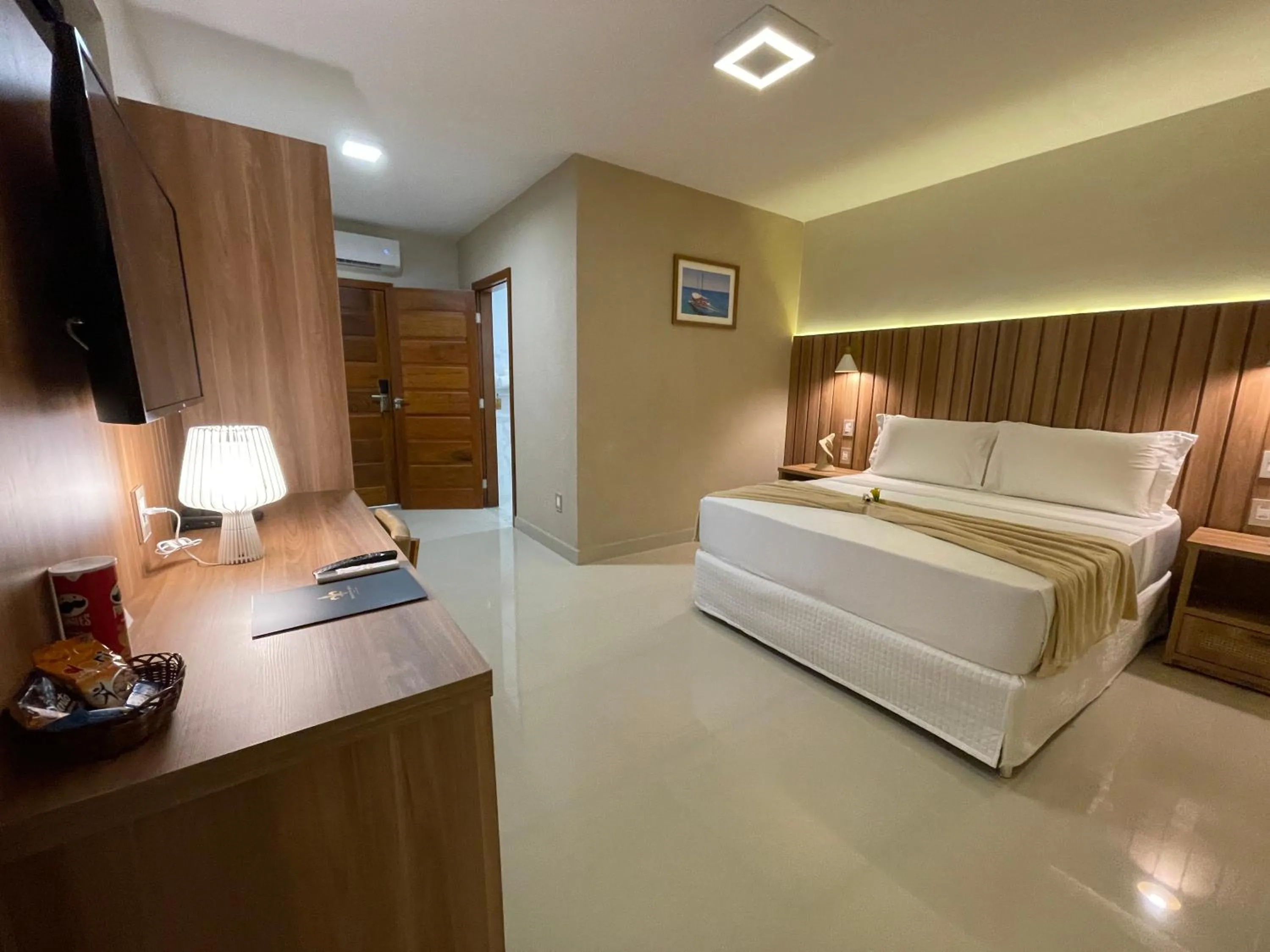 Bedroom, Bed in Principe do Mutá Hotel Design