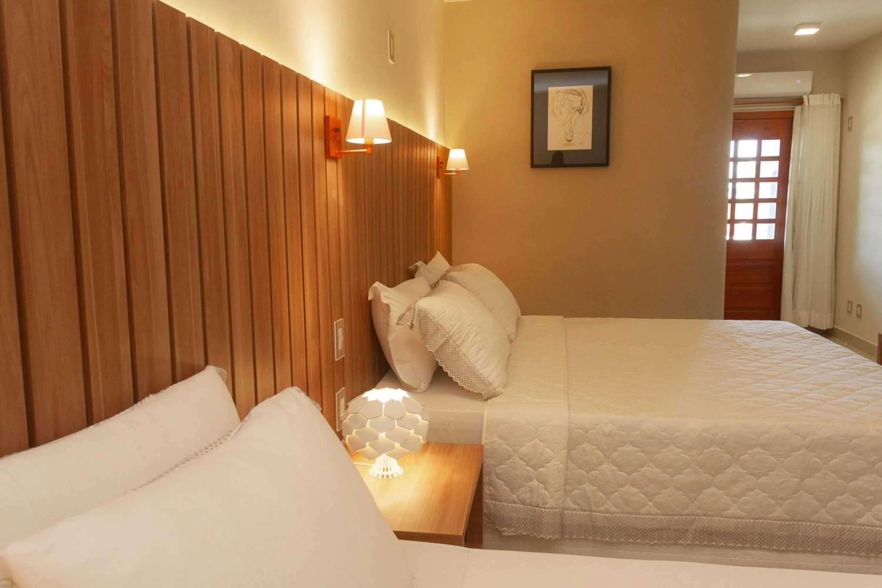 Bed in Principe do Mutá Hotel Design