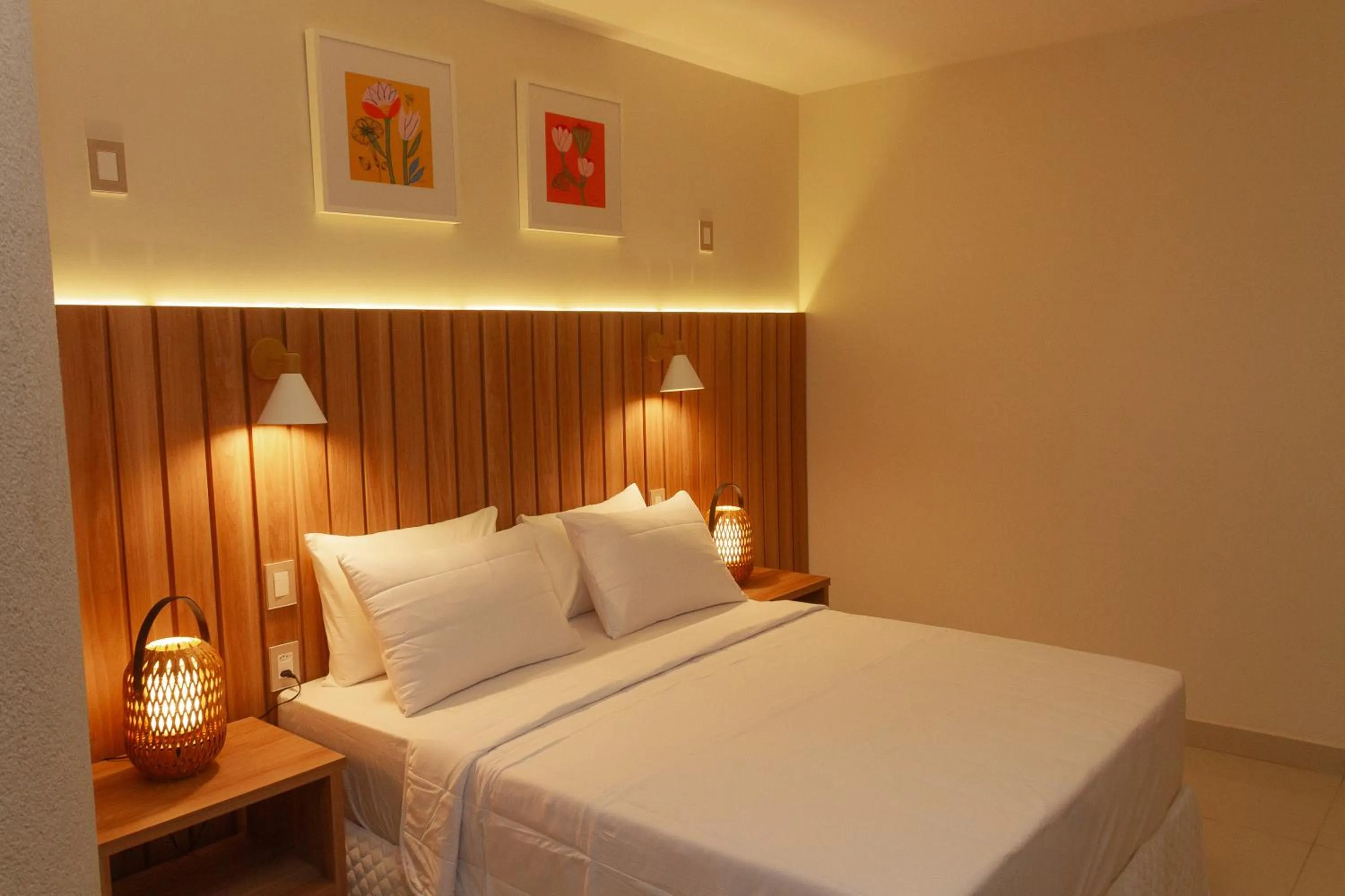 Bed in Principe do Mutá Hotel Design