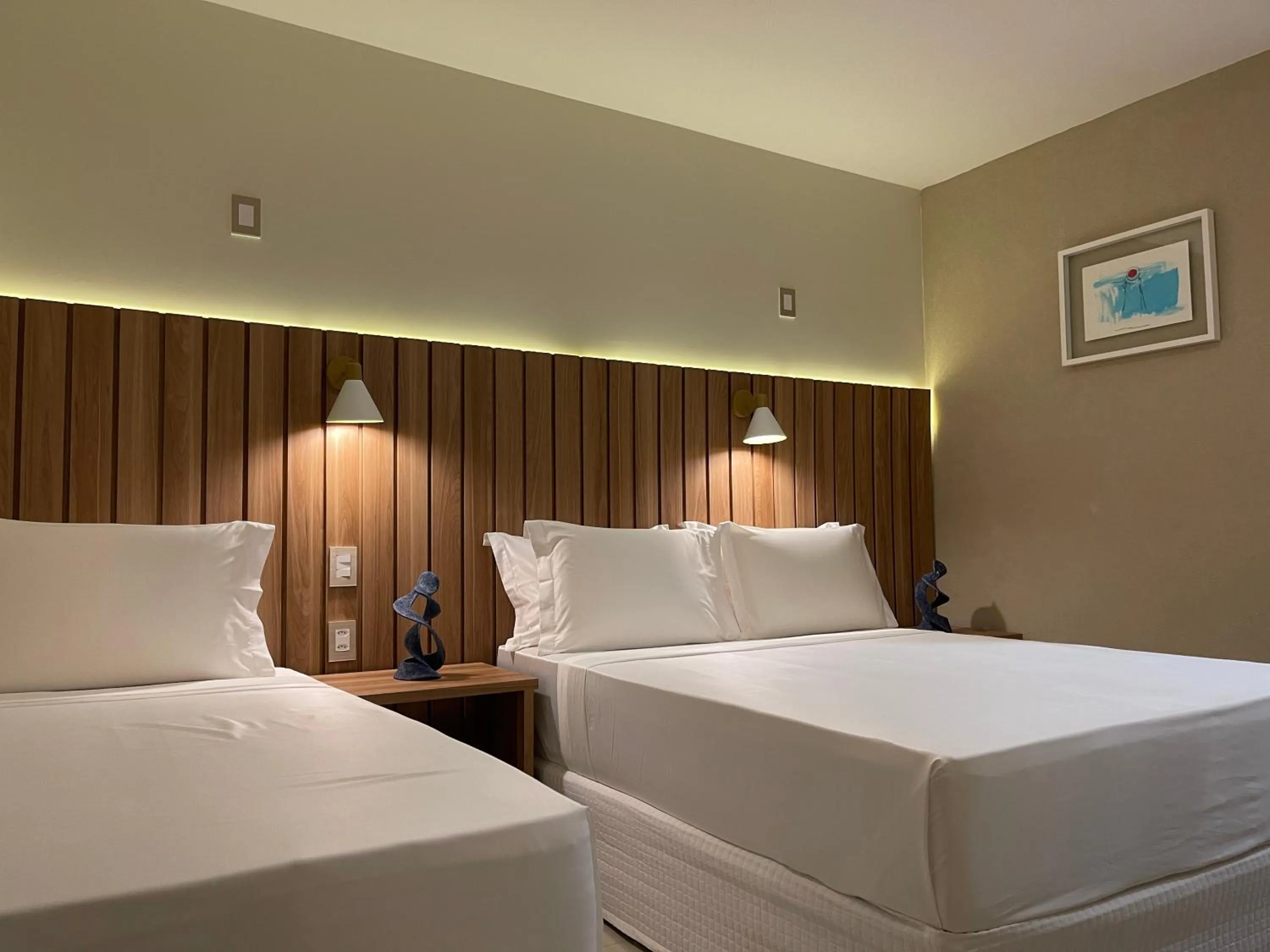 Bed in Principe do Mutá Hotel Design