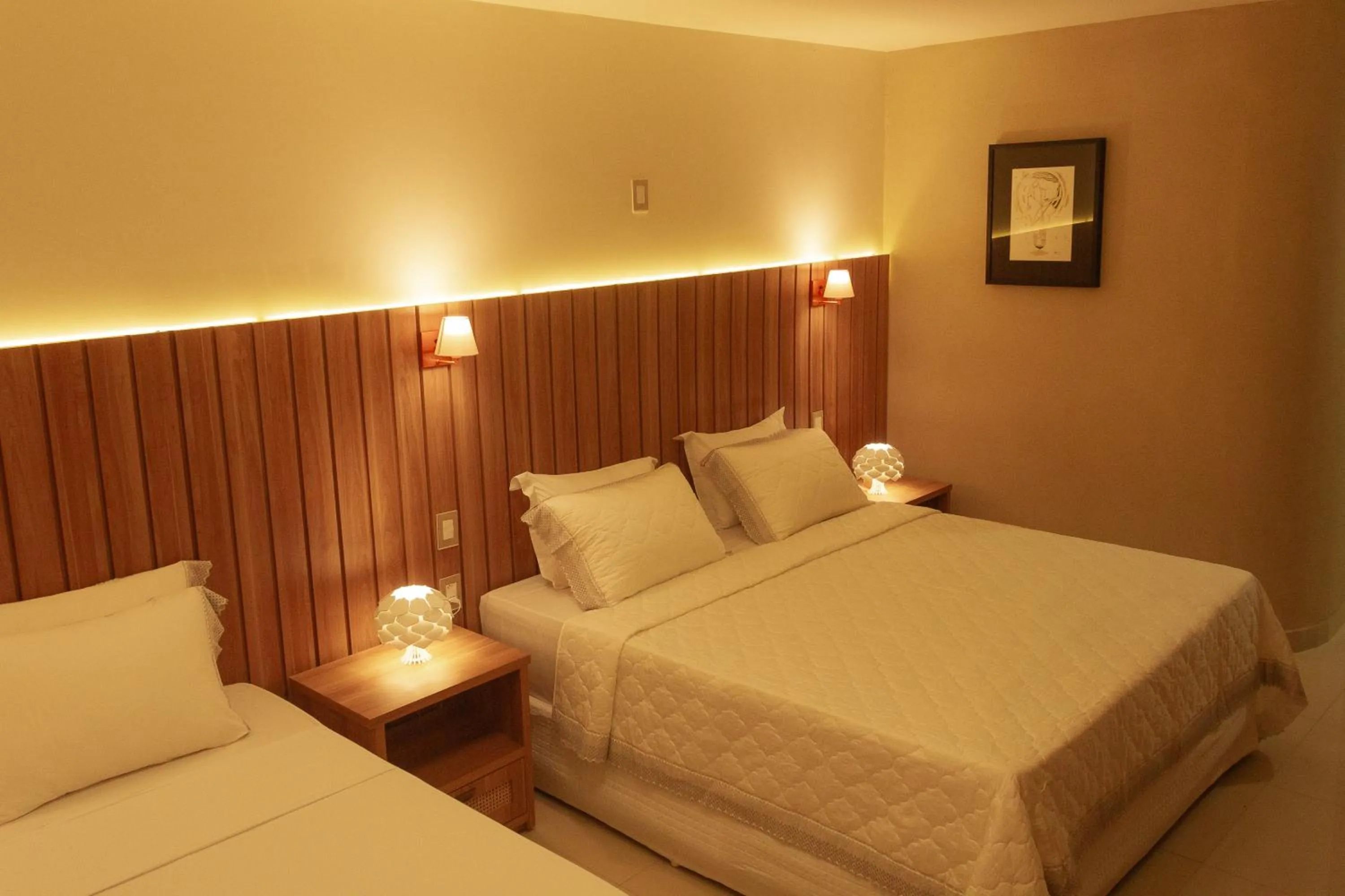 Bed in Principe do Mutá Hotel Design