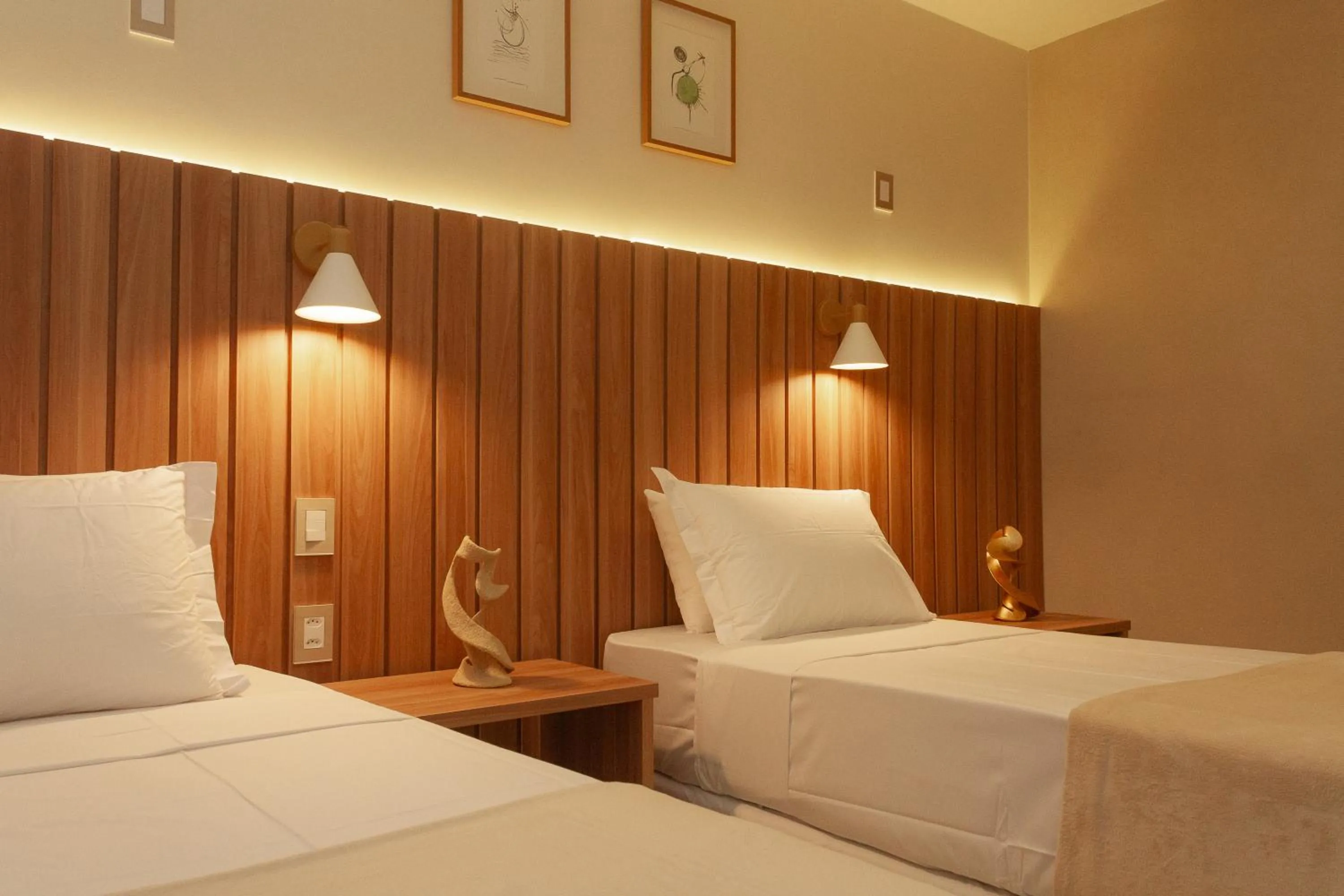 Bed in Principe do Mutá Hotel Design