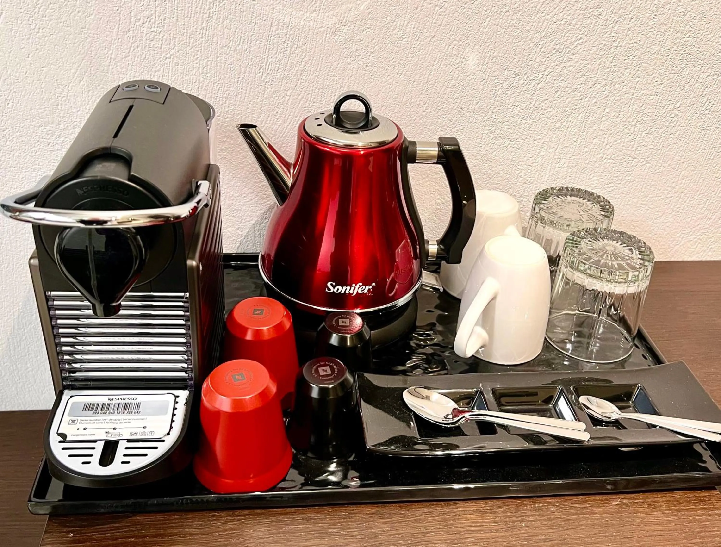 Coffee/tea facilities in Alexandrion Appartments Down Town Adults Only