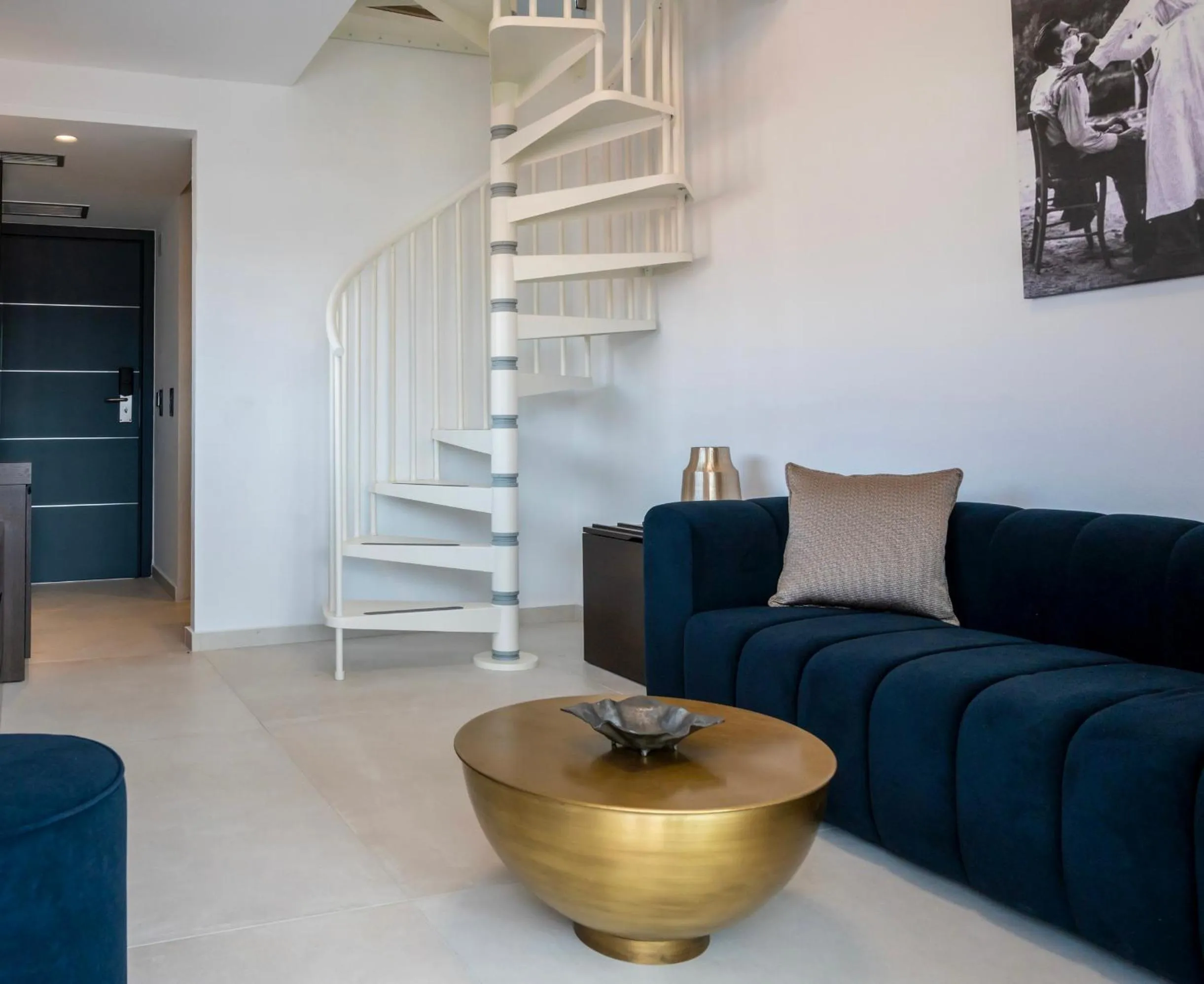 Living room in Alexandrion Appartments Down Town Adults Only