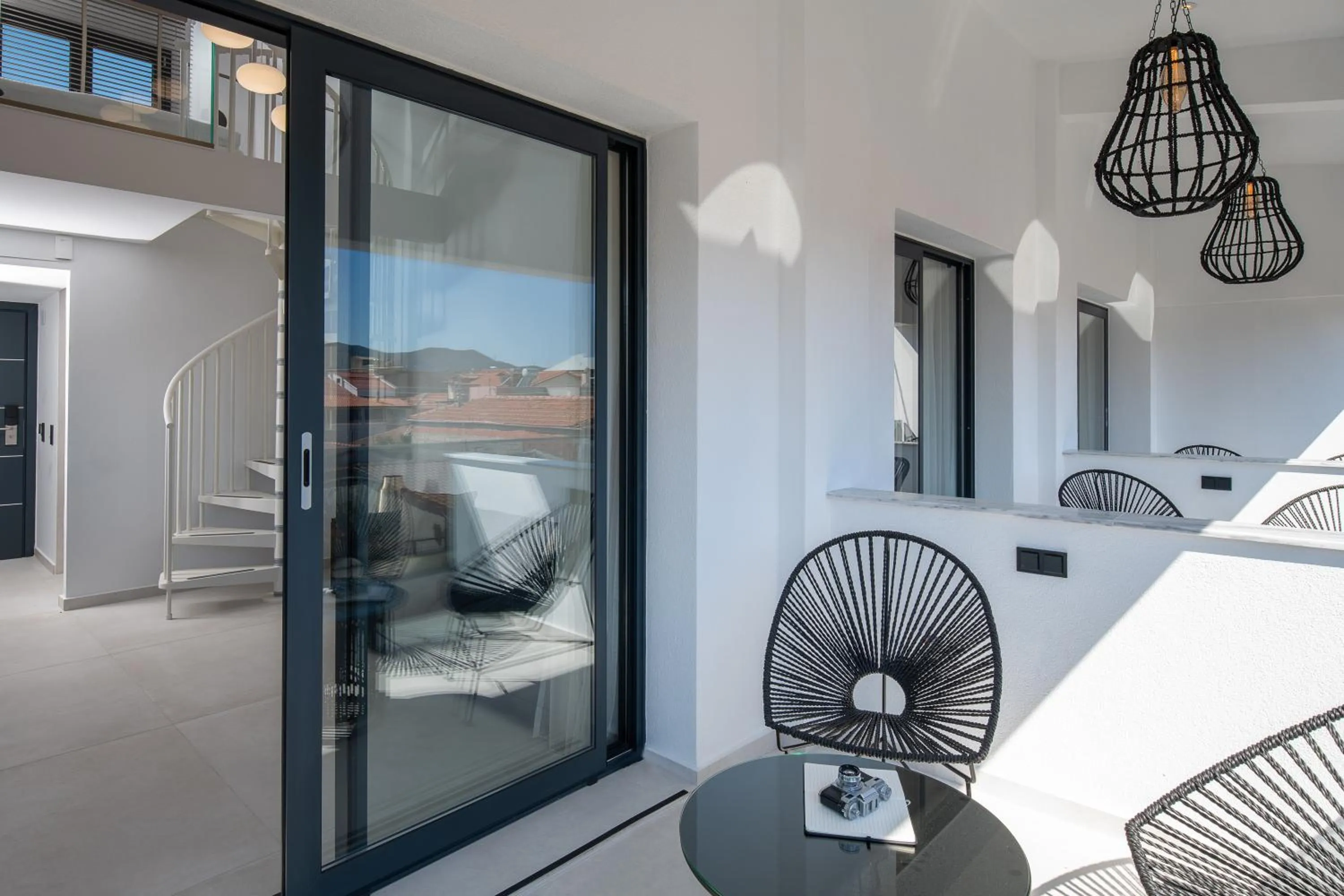 Balcony/Terrace in Alexandrion Appartments Down Town Adults Only