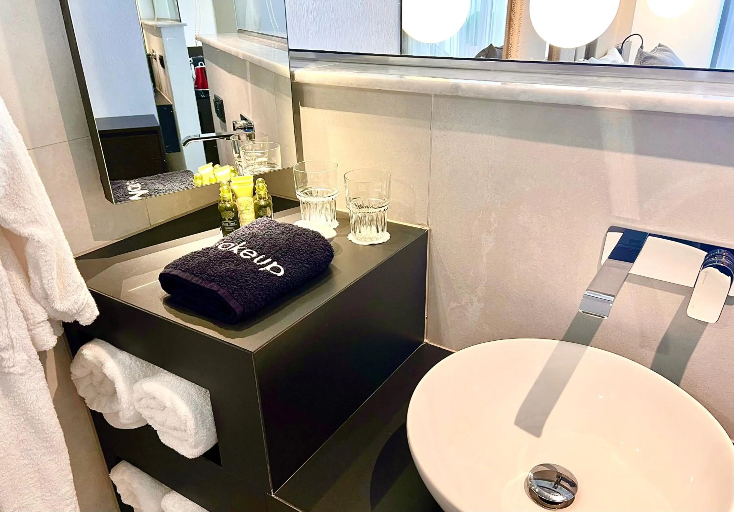 Bathroom in Alexandrion Appartments Down Town Adults Only