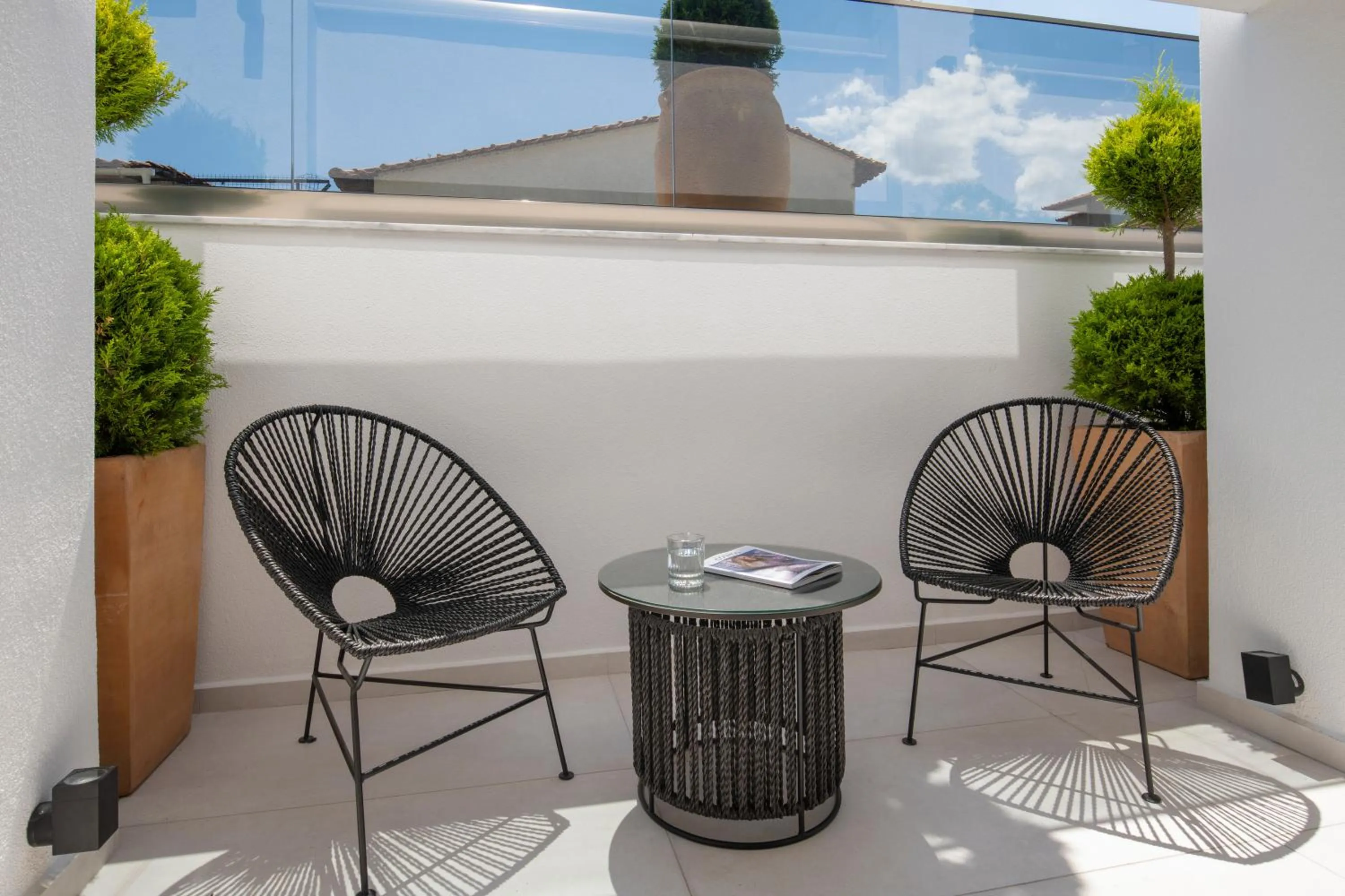 Patio in Alexandrion Appartments Down Town Adults Only