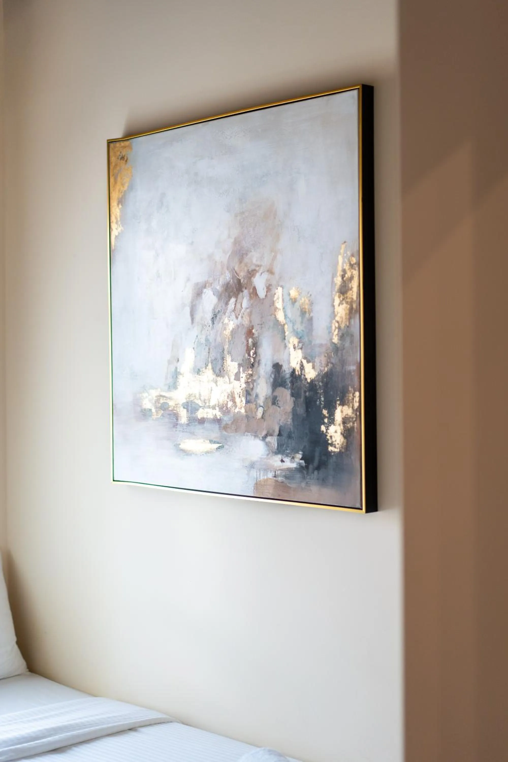 Bed in Bodrum Suites