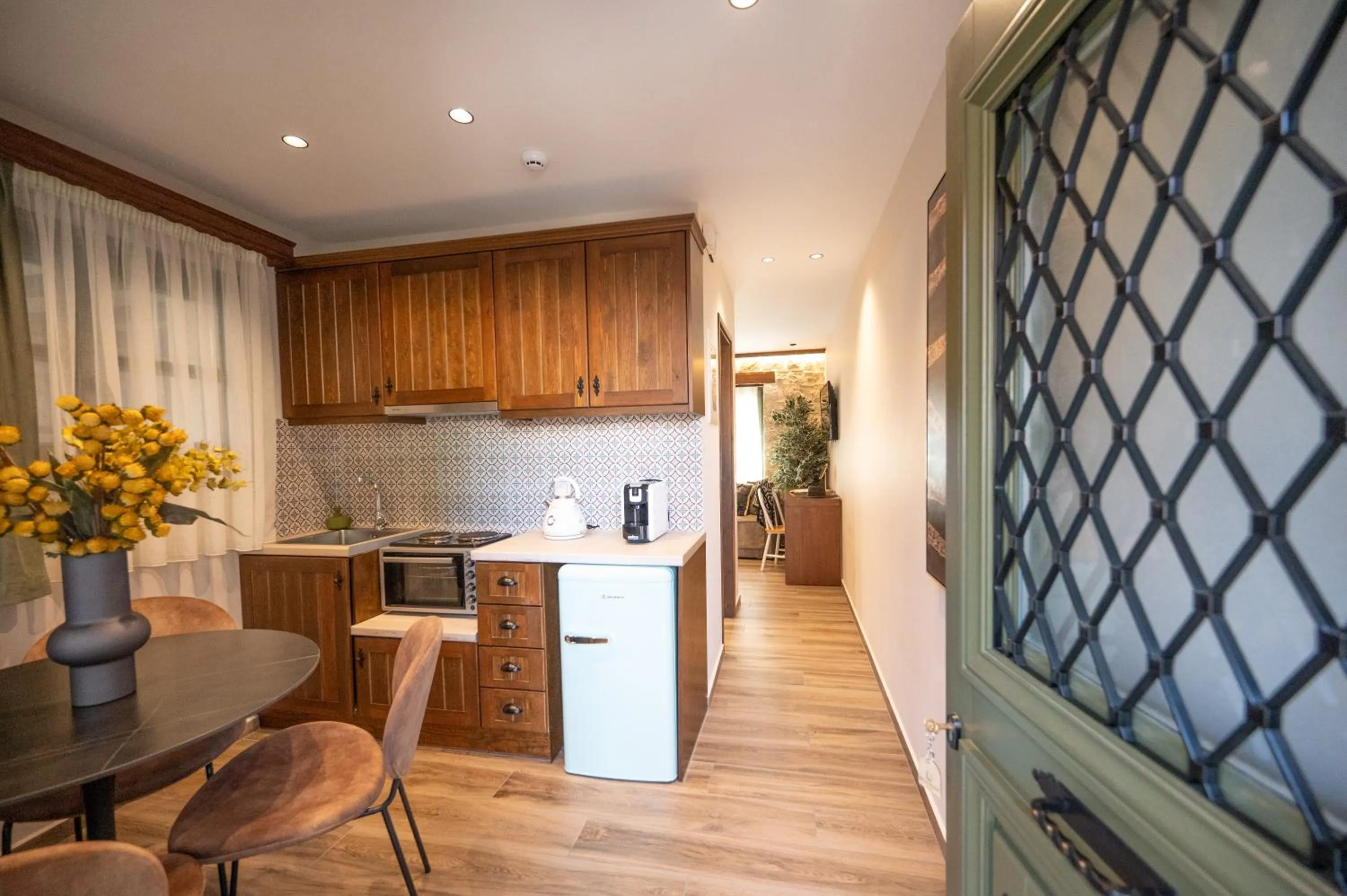 Kitchen or kitchenette in Bodrum Suites