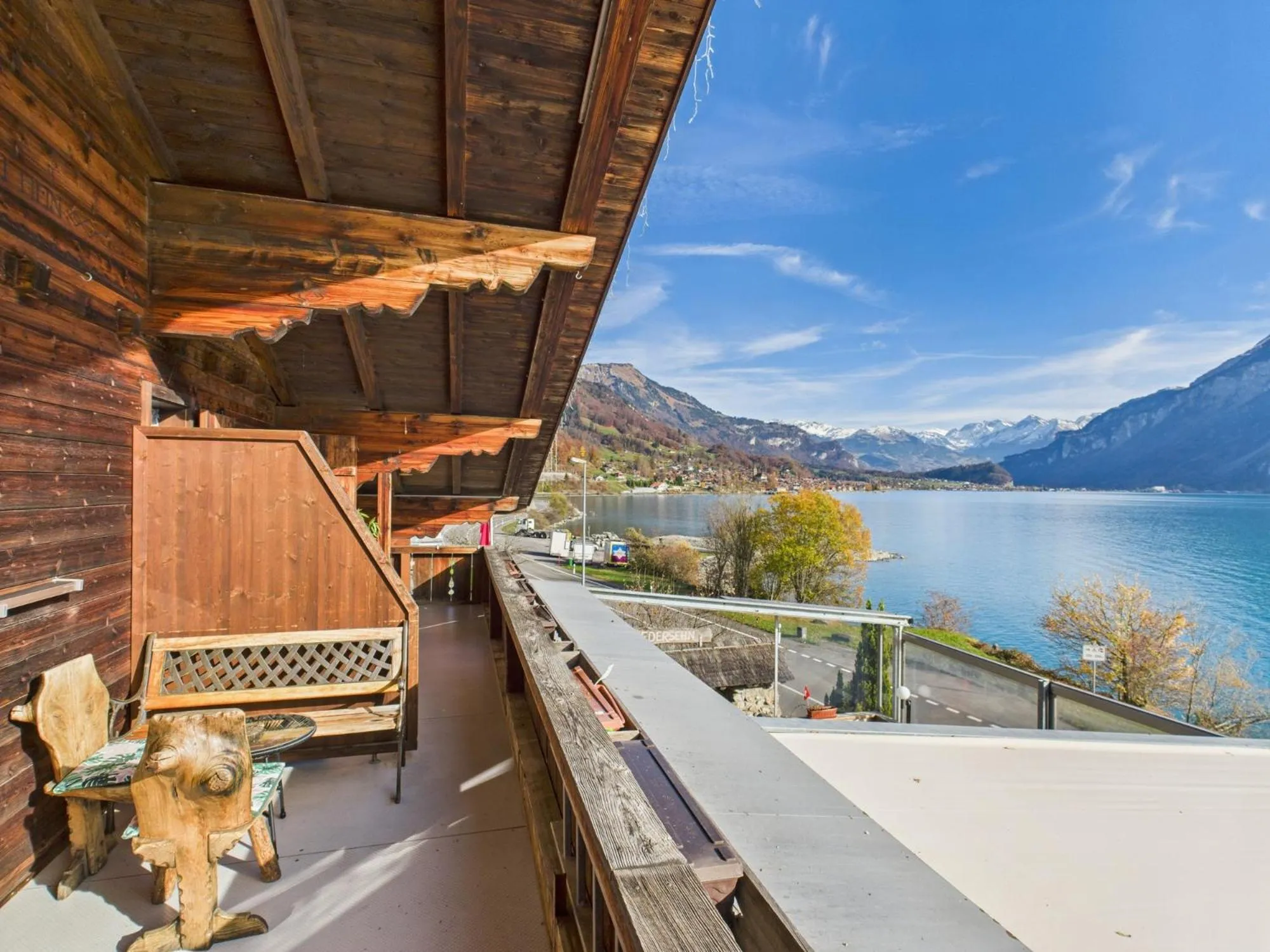 Balcony/Terrace in Hotel Wildbach Brienz