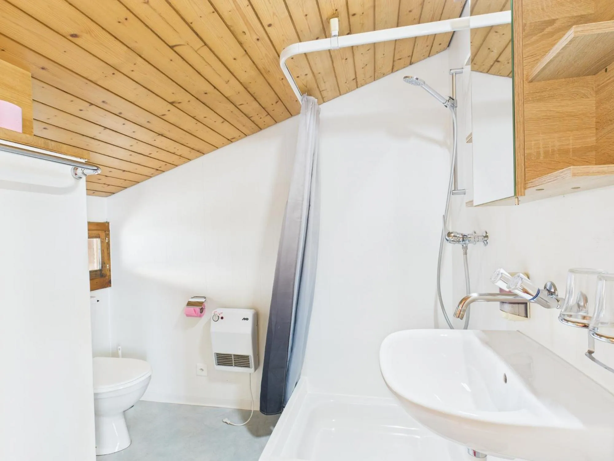 Shower in Hotel Wildbach Brienz