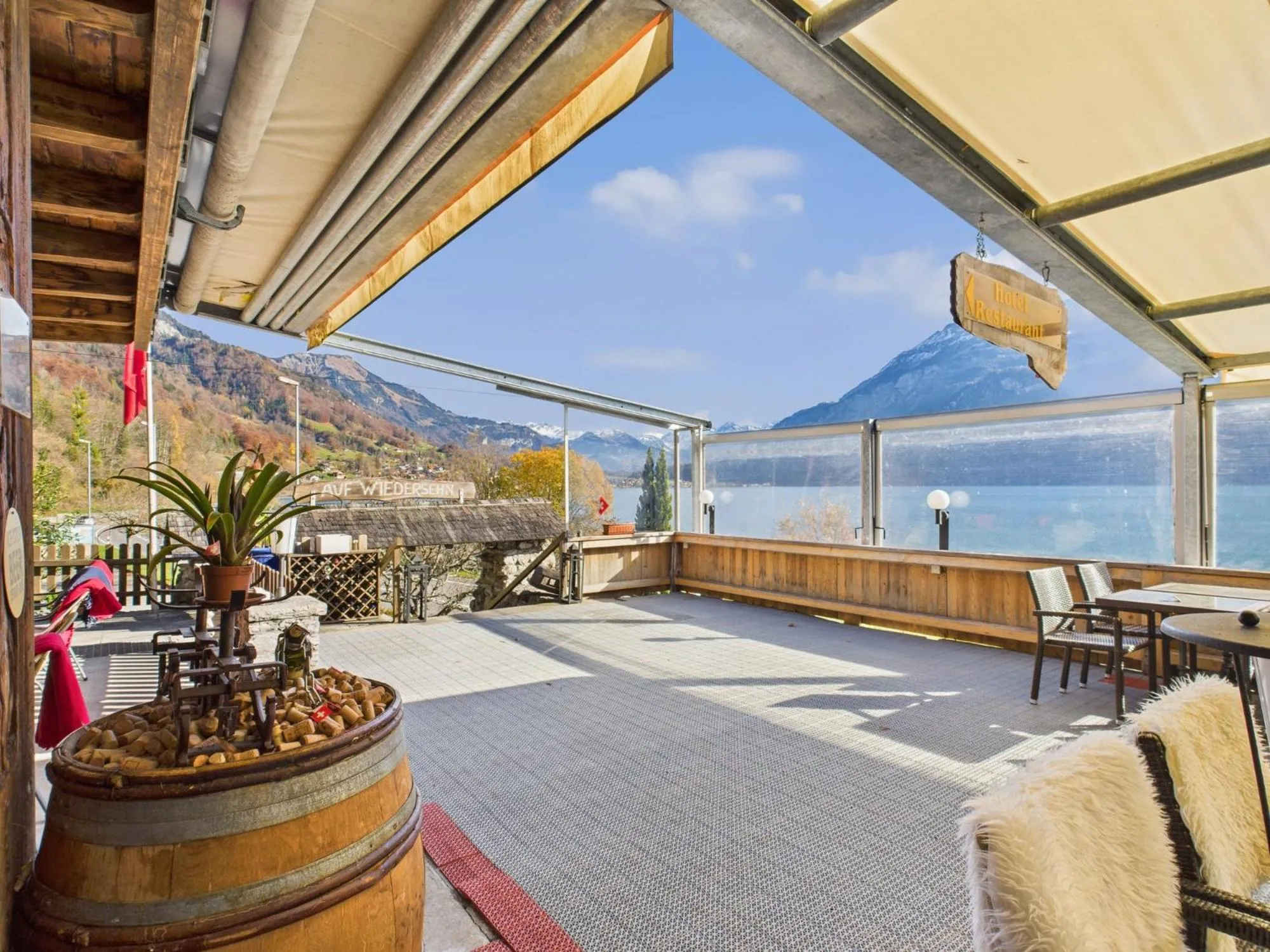 Restaurant/places to eat in Hotel Wildbach Brienz