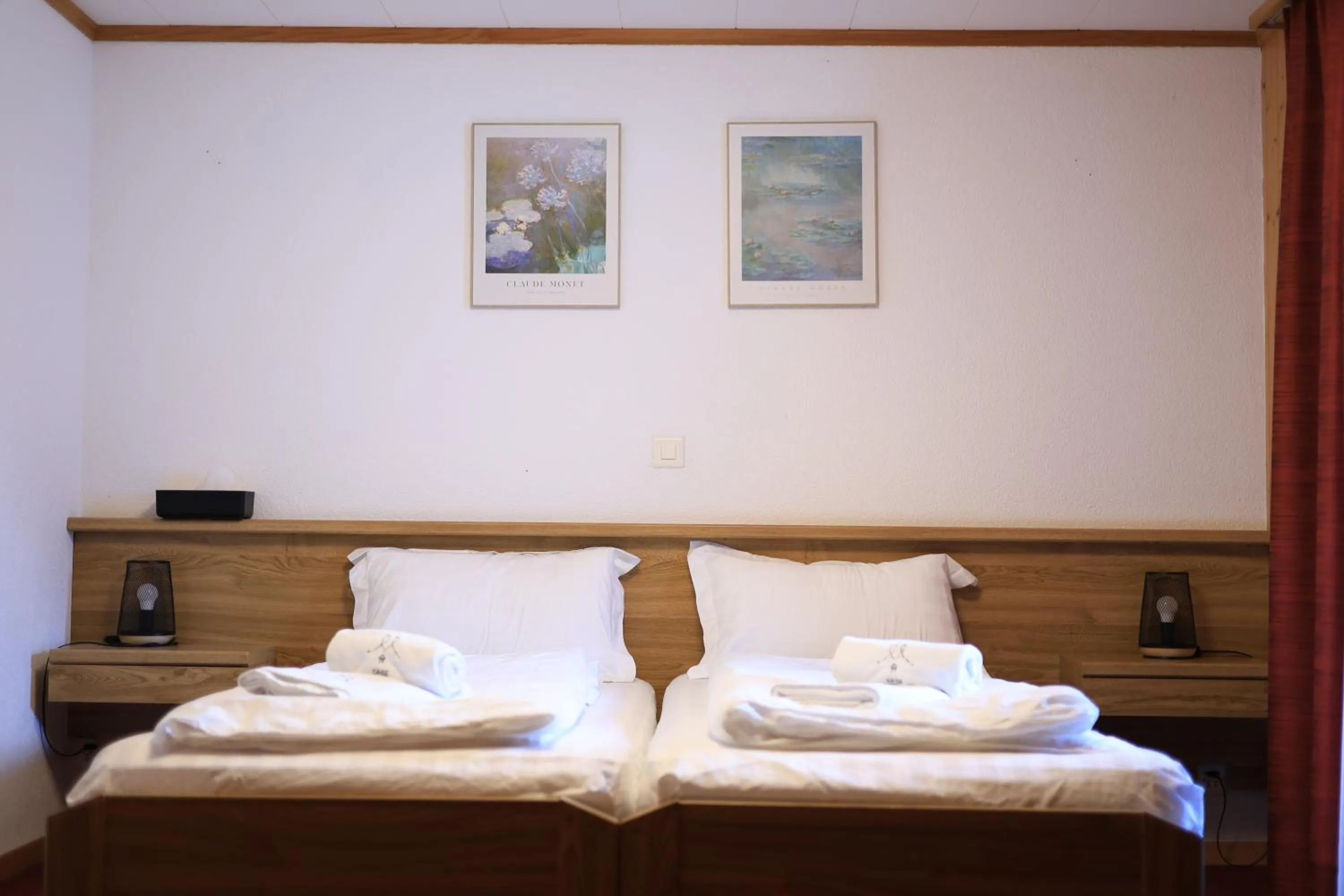 Bed in Hotel Wildbach Brienz