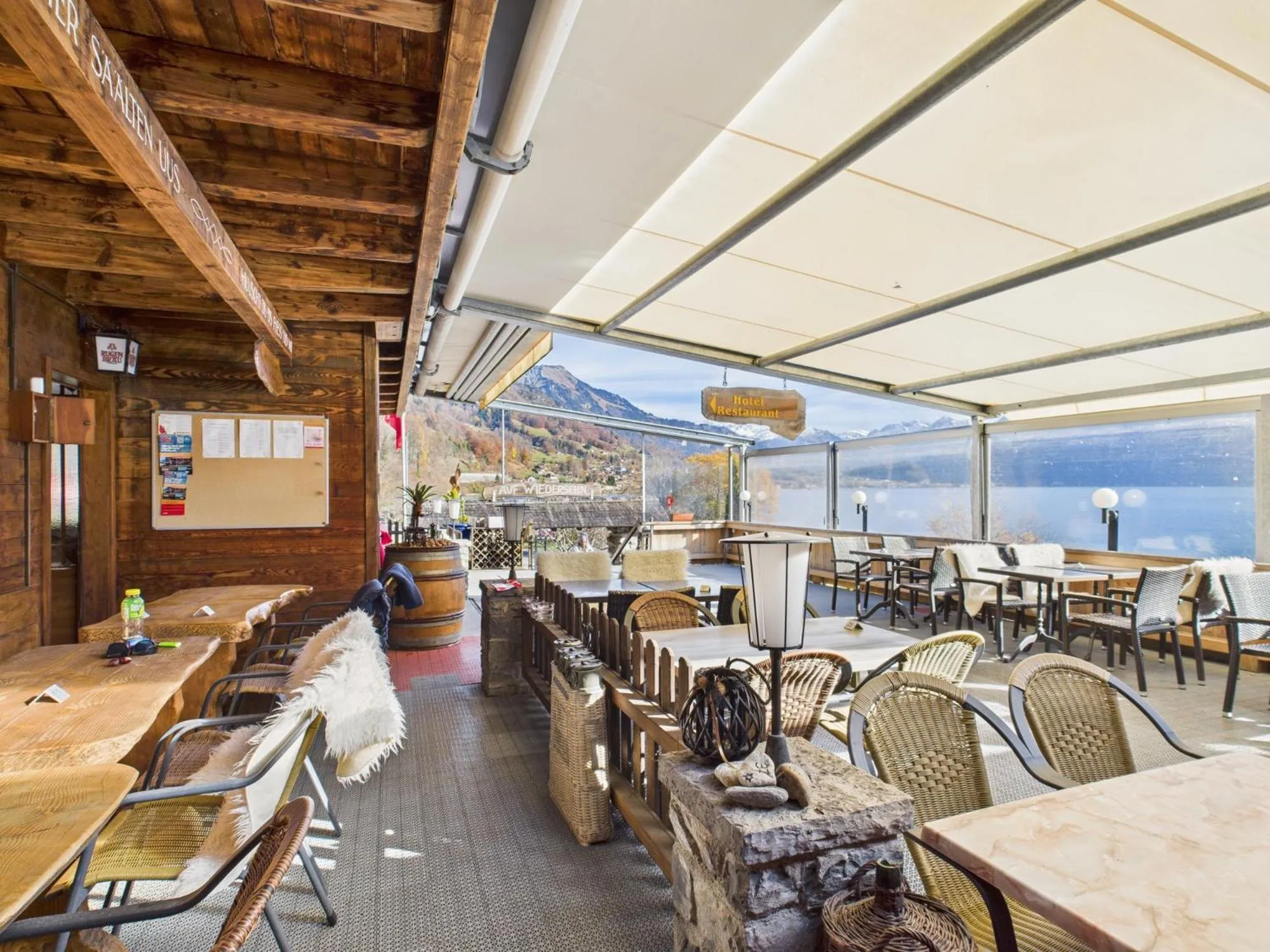 Restaurant/places to eat in Hotel Wildbach Brienz