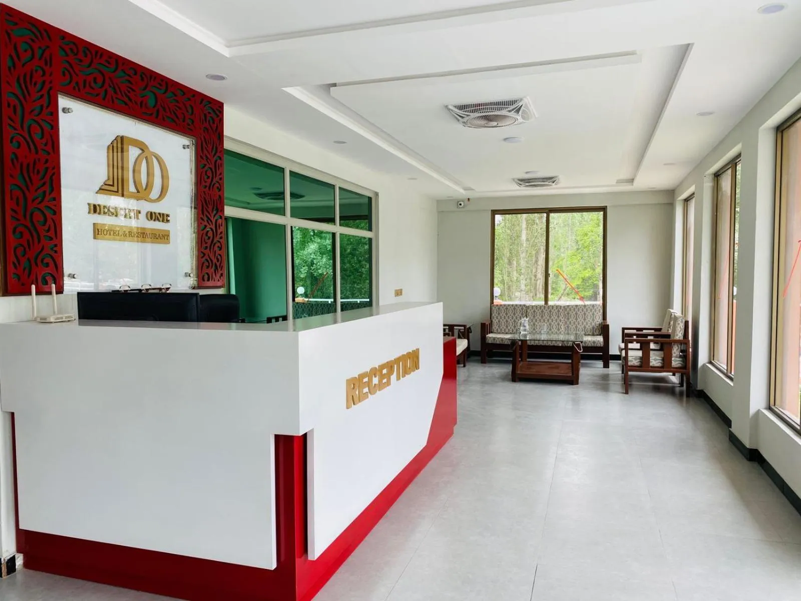 Property logo or sign in Desert One Hotel Skardu