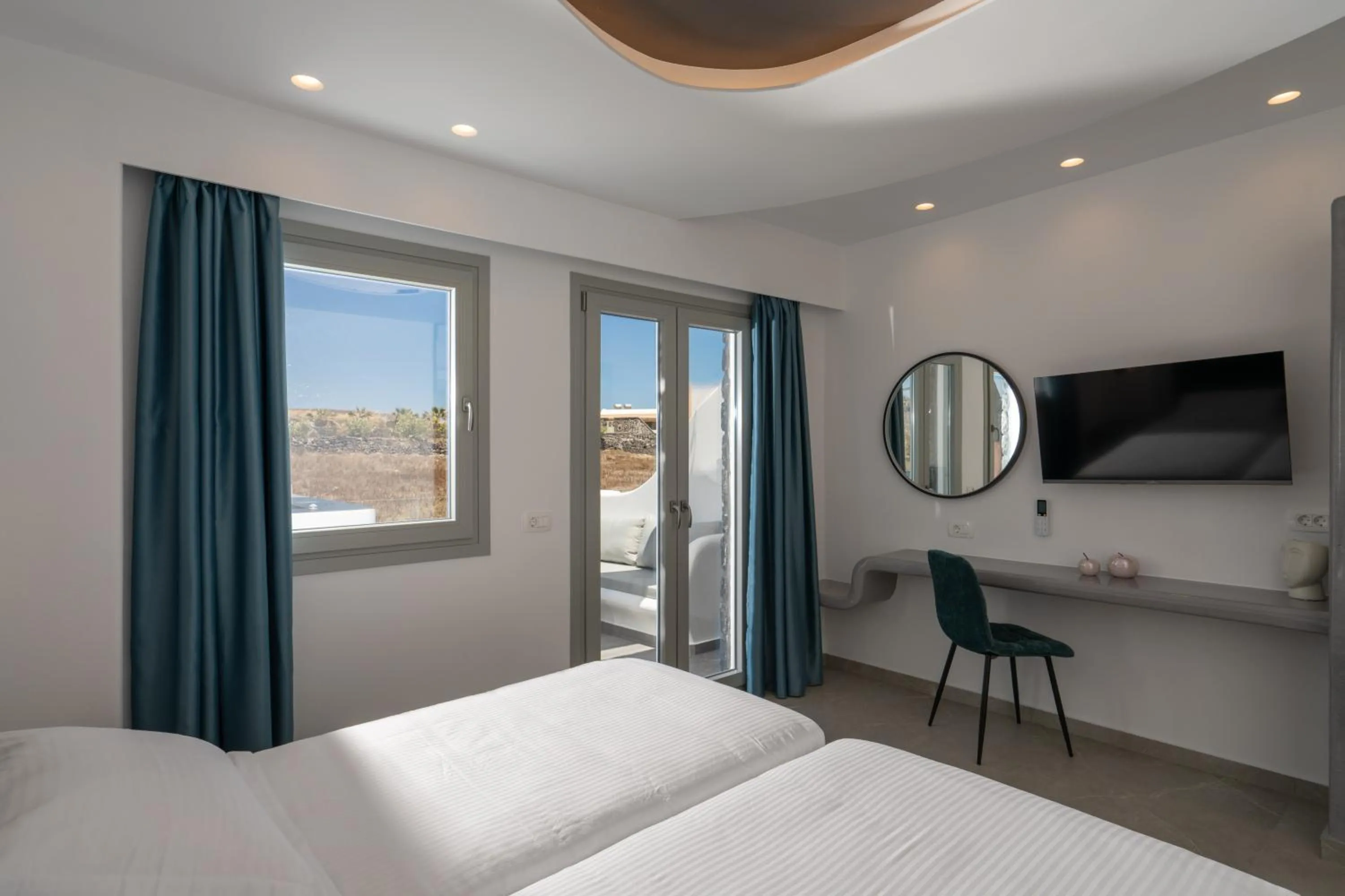 Bed in Griseo Villas