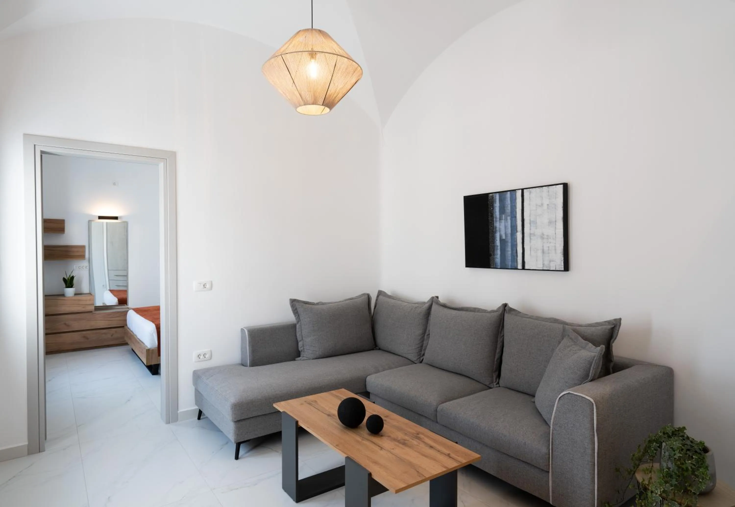 Bed in Griseo Villas