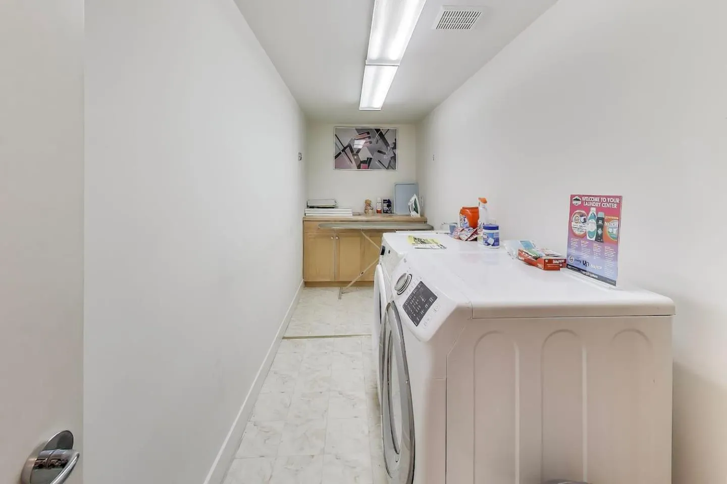 laundry in Luxurious Hillside Home wAC & Gorgeous SF Views!