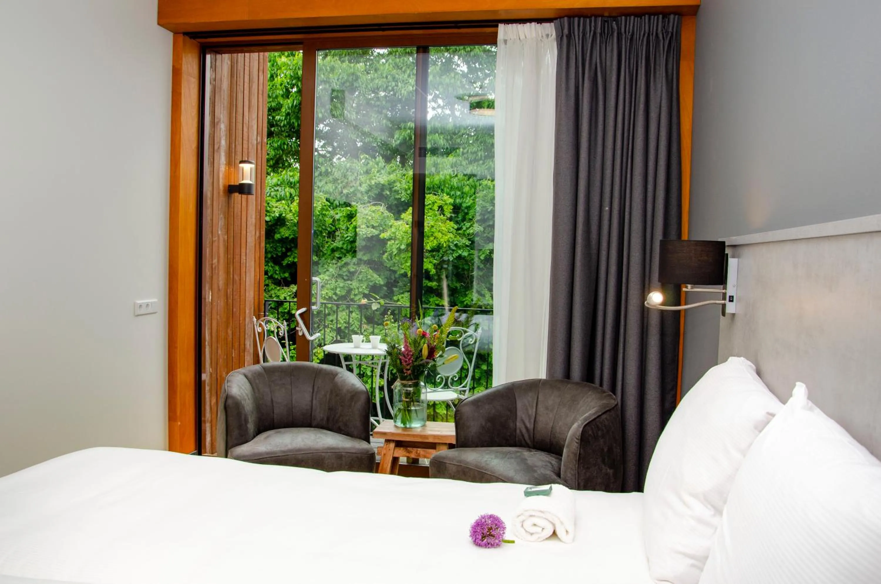 Bed in Hotel Spoorzicht & SPA