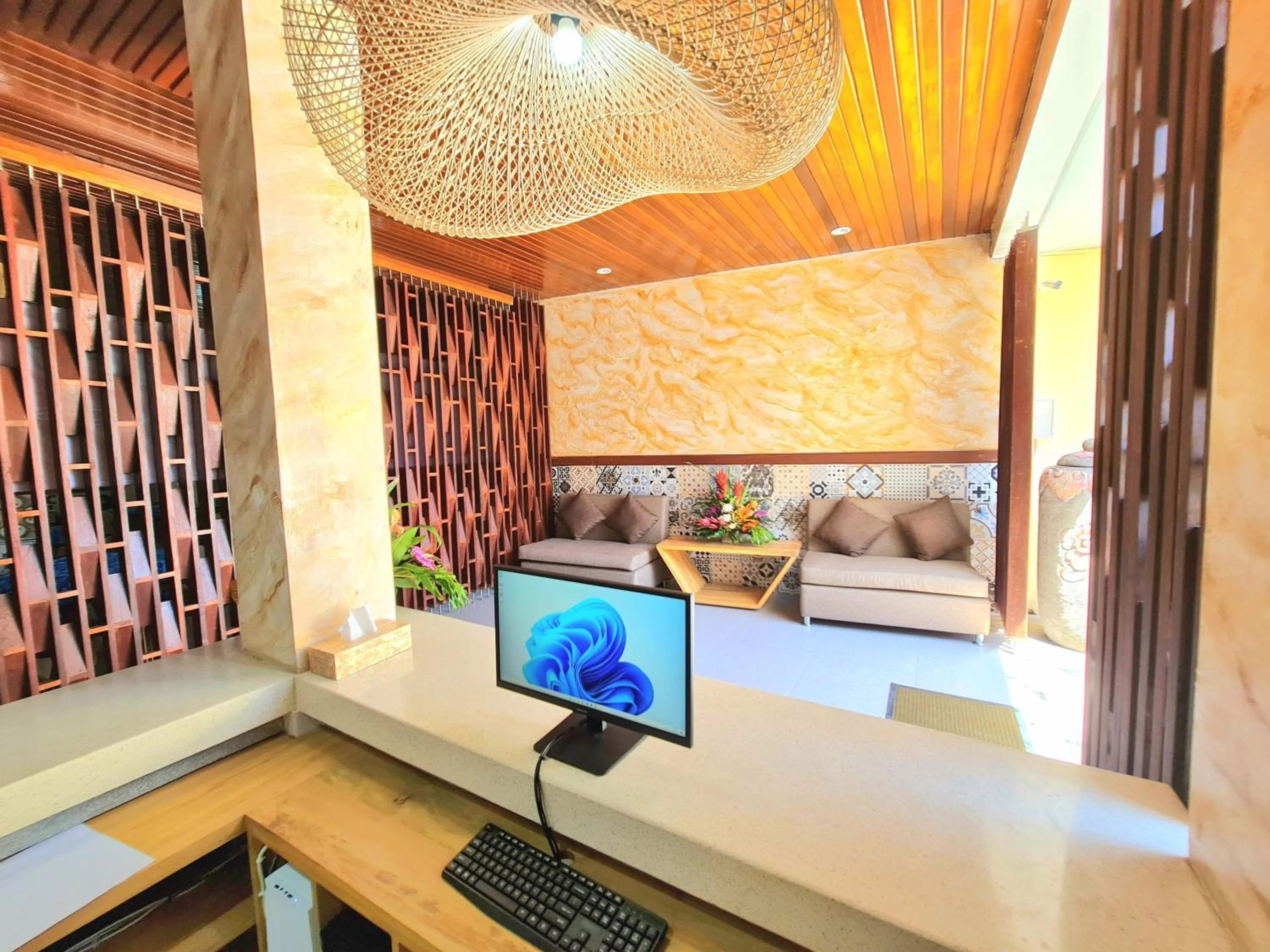 Lobby or reception in Kamandaka