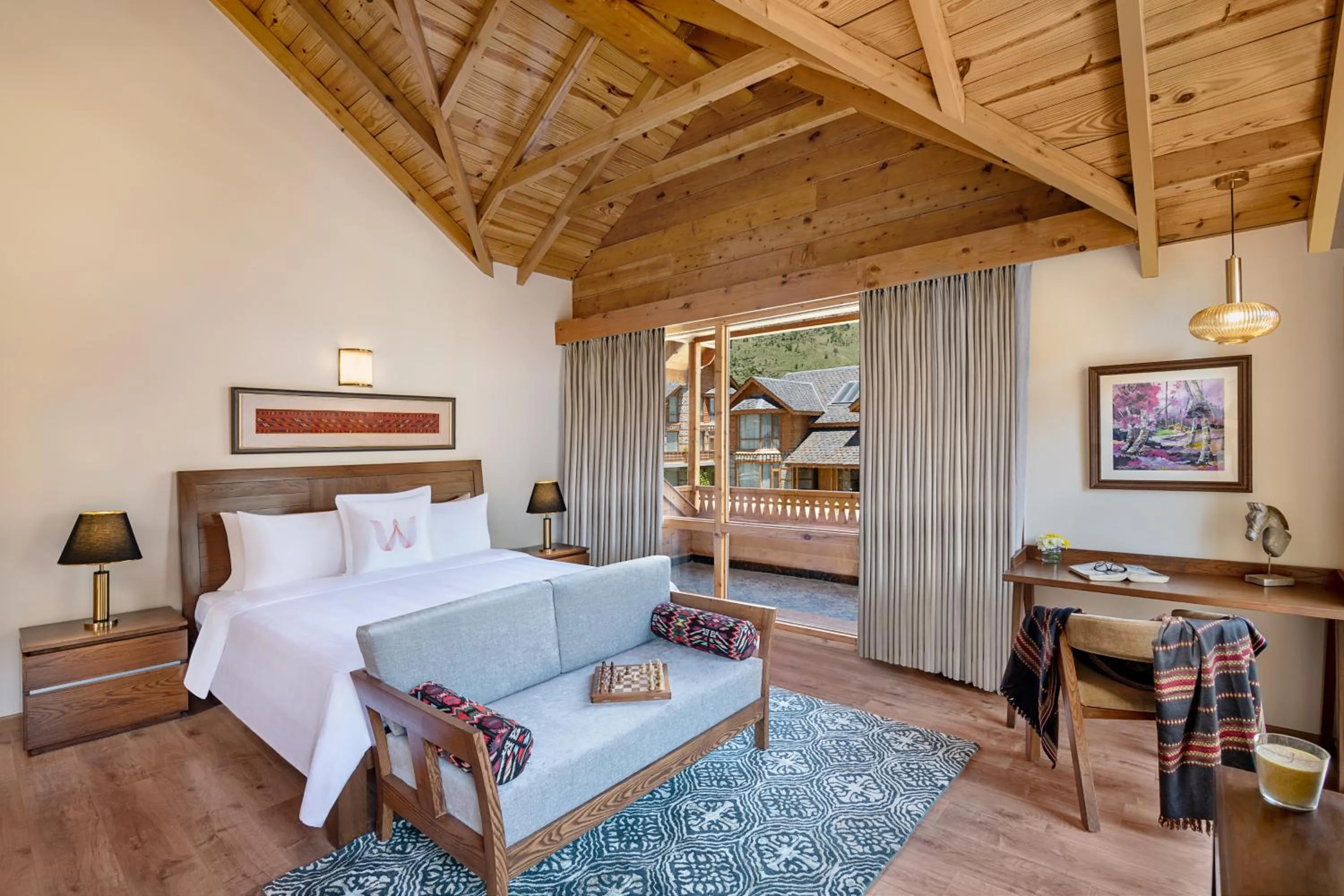 Bedroom, Bed in Welcomhotel By ITC Hotels, Hamsa Manali
