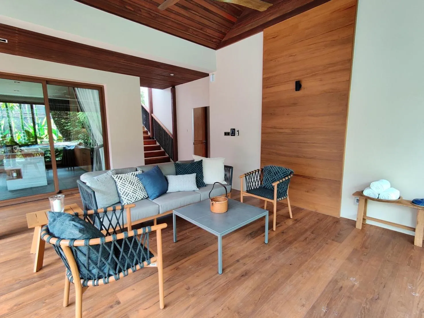 Living room in Rarin Villas