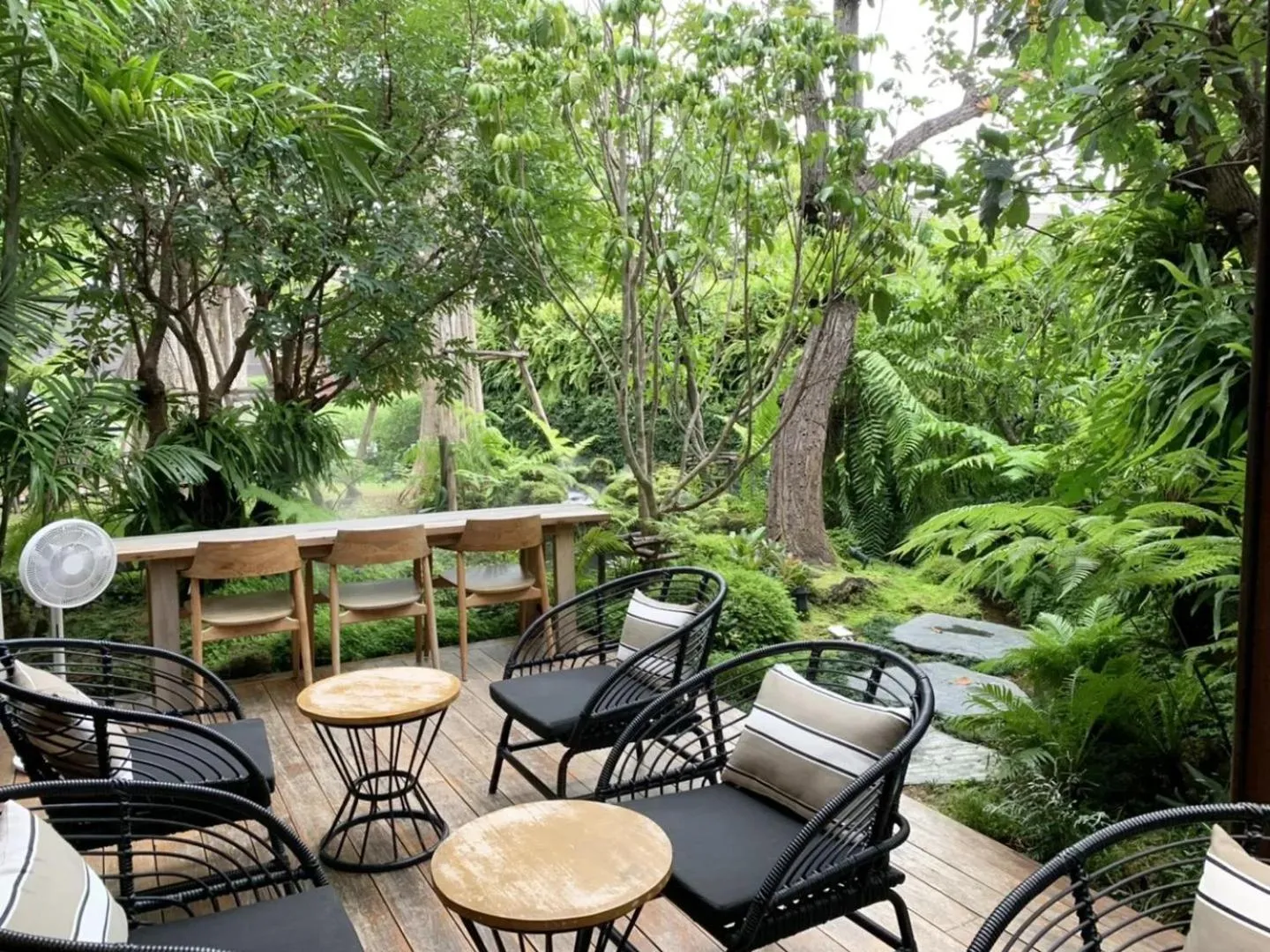 Patio in Rarin Villas