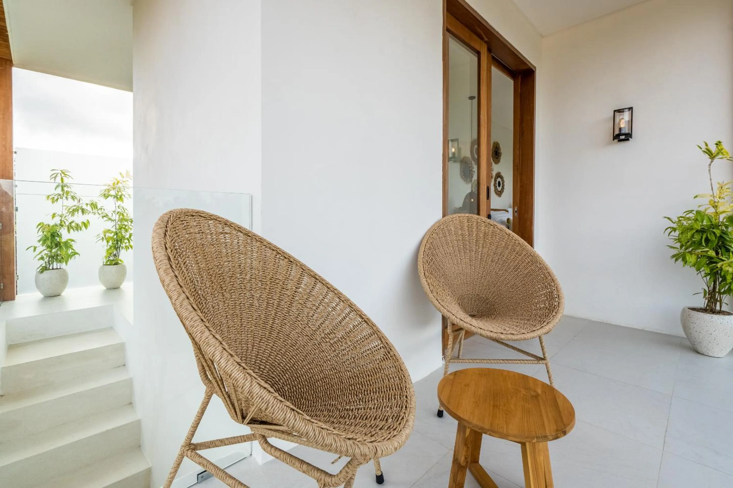 Balcony/Terrace in Tembaga Garden Retreat - Privacy and Modern Comfort